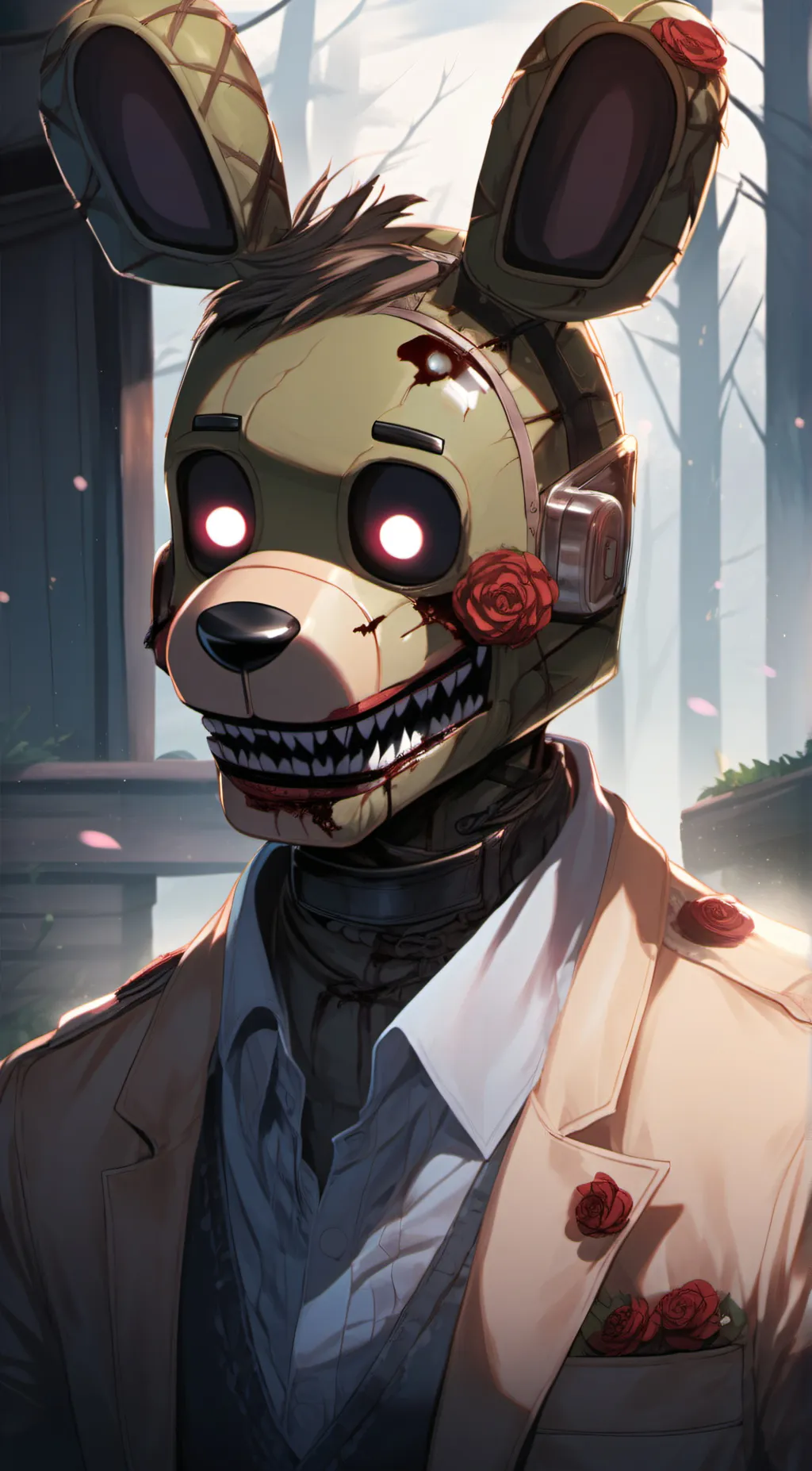 ai character: springtrap background