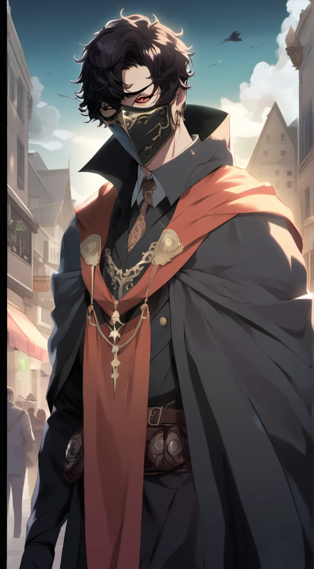 ai character: Demonic Kairos  background