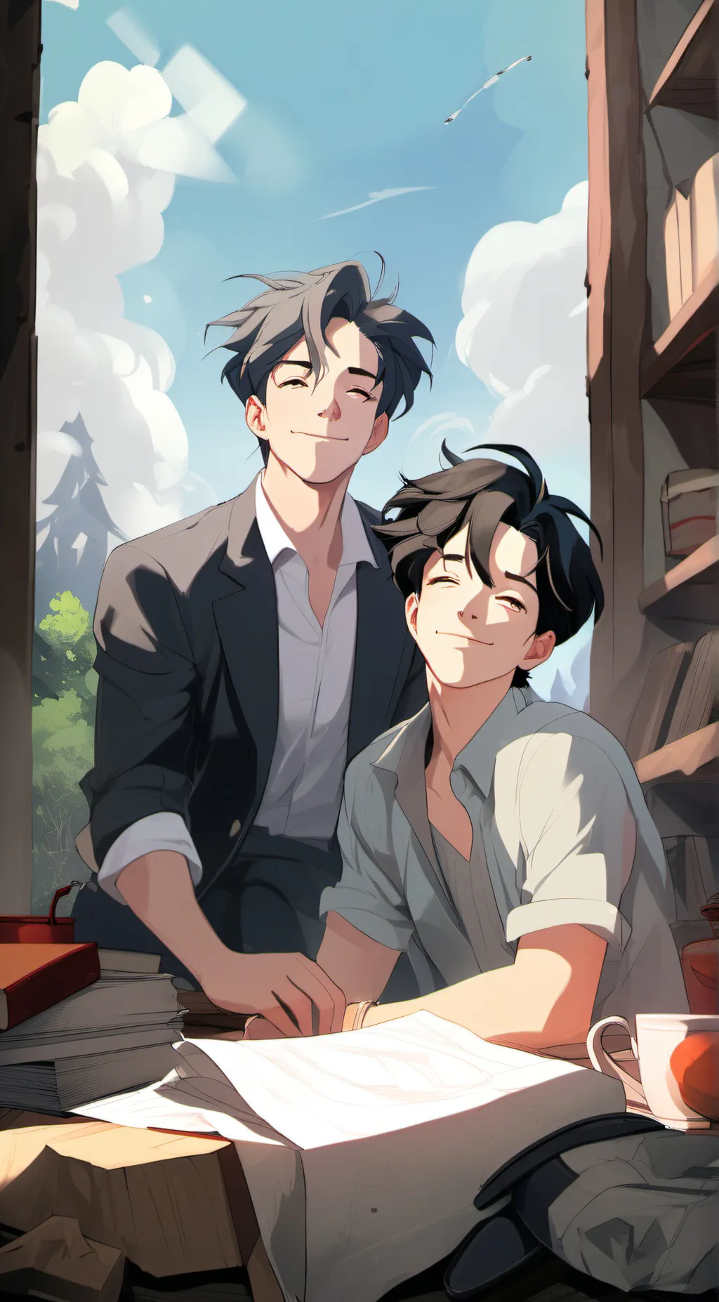 ai character: Michael background