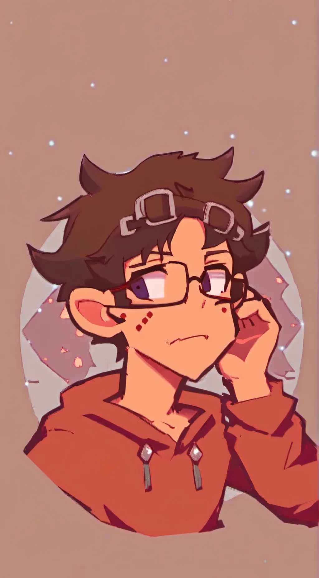 ai character: Leo background