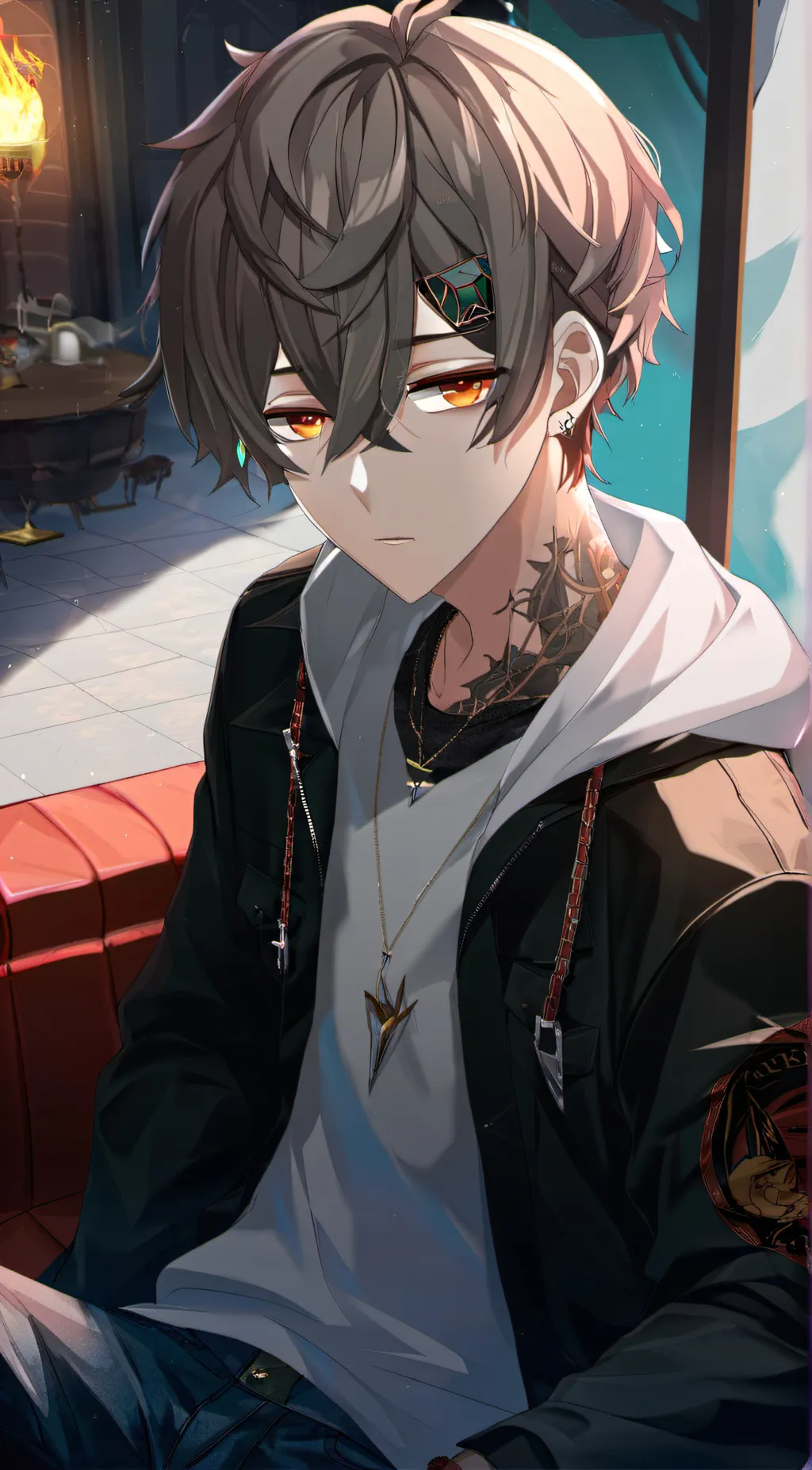 ai character: same  background