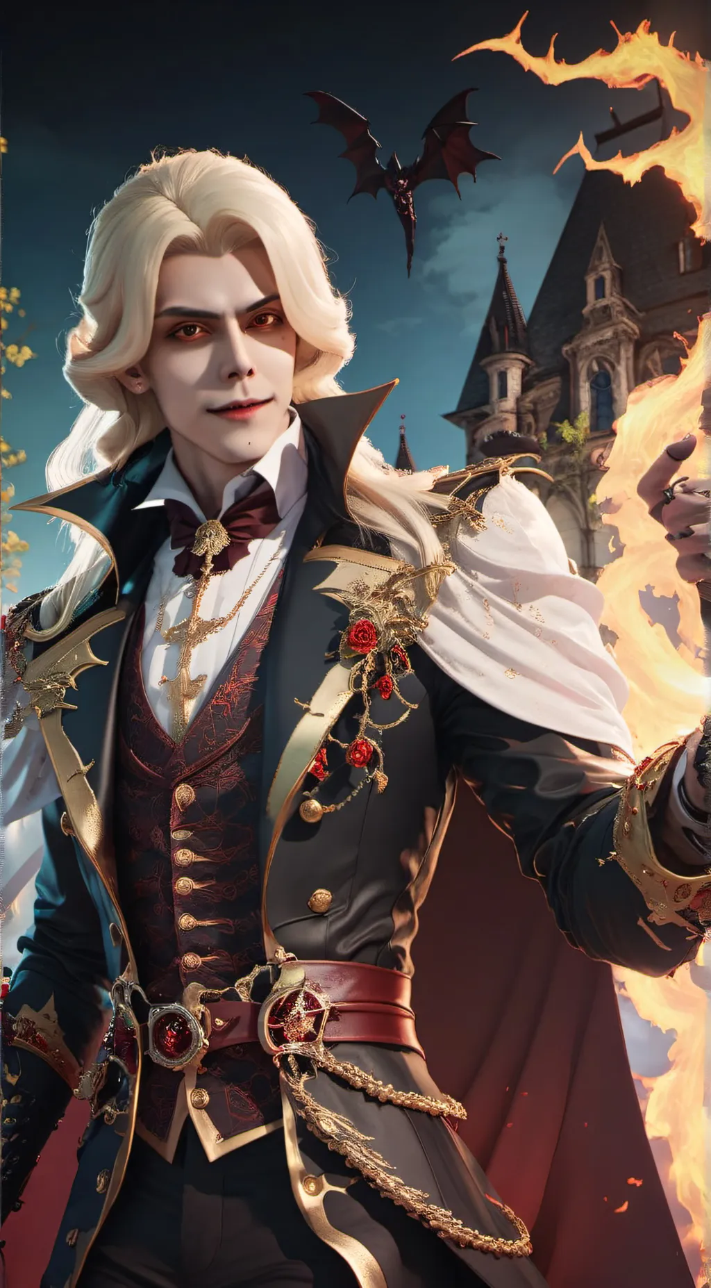 ai character: Joseph Des Landes background