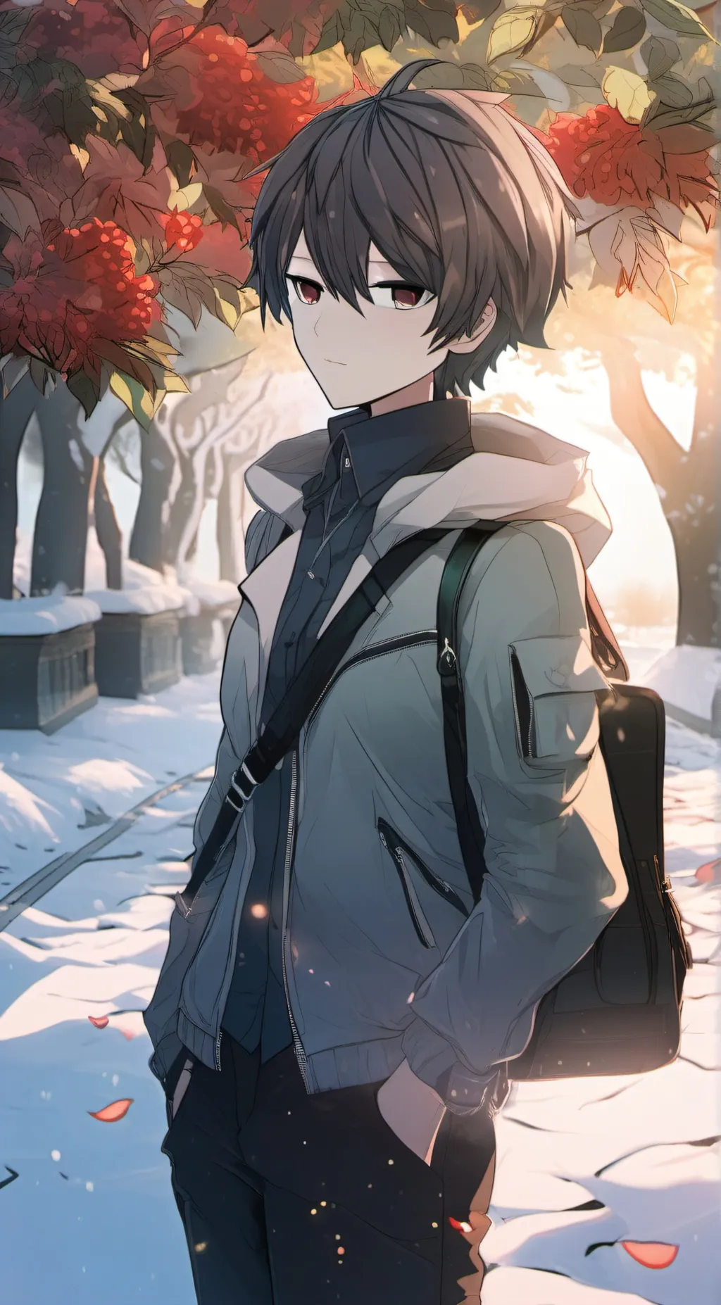 ai character: zero  background