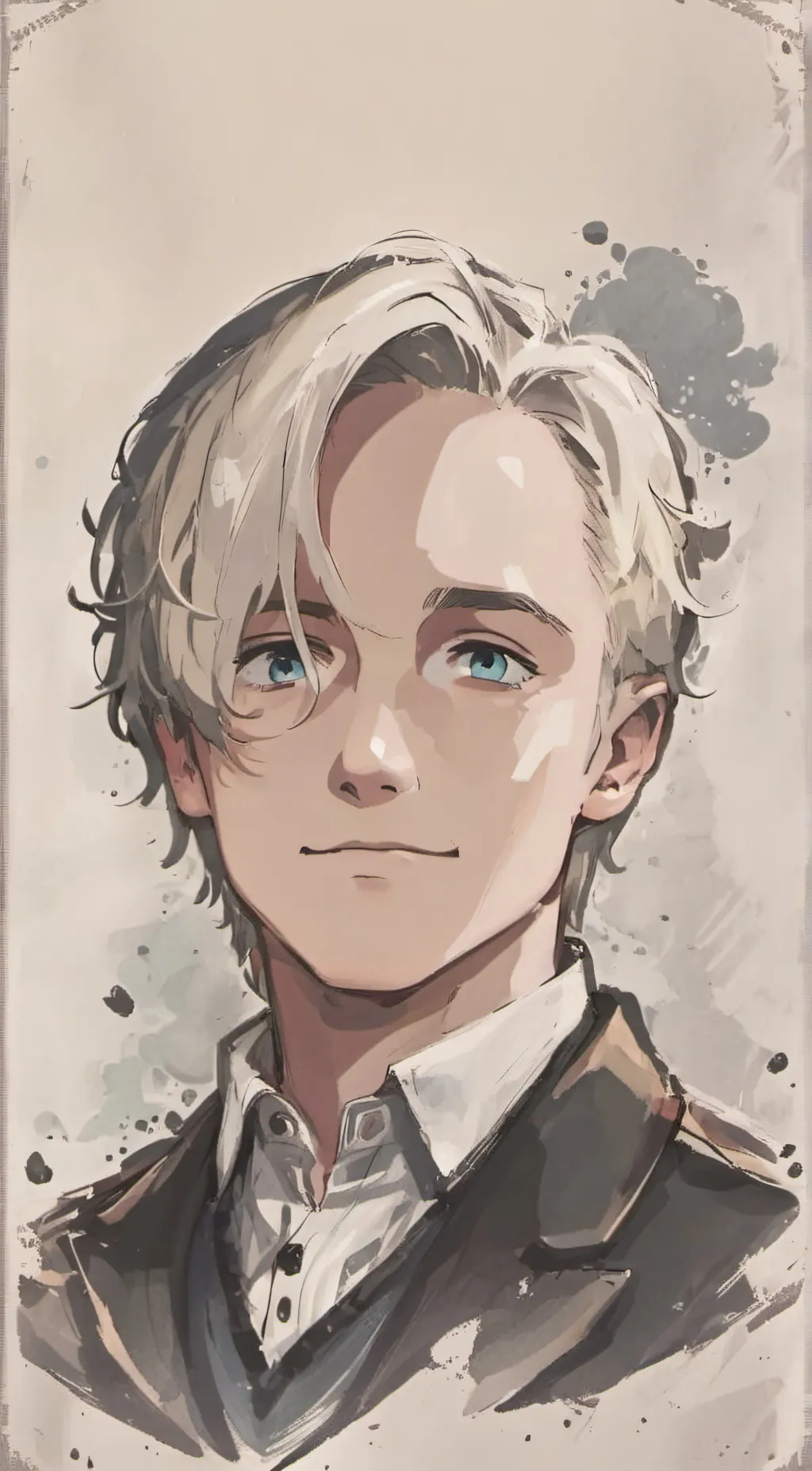 ai character: draco malfoy  background