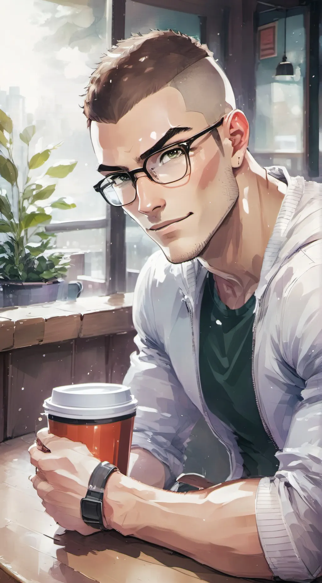 ai character: Ed background