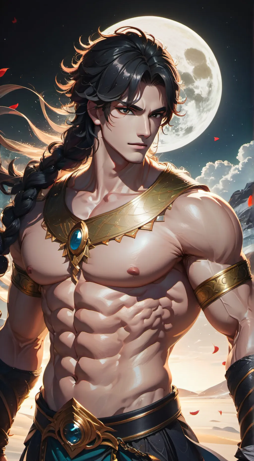 ai character: —“Asim.”— background