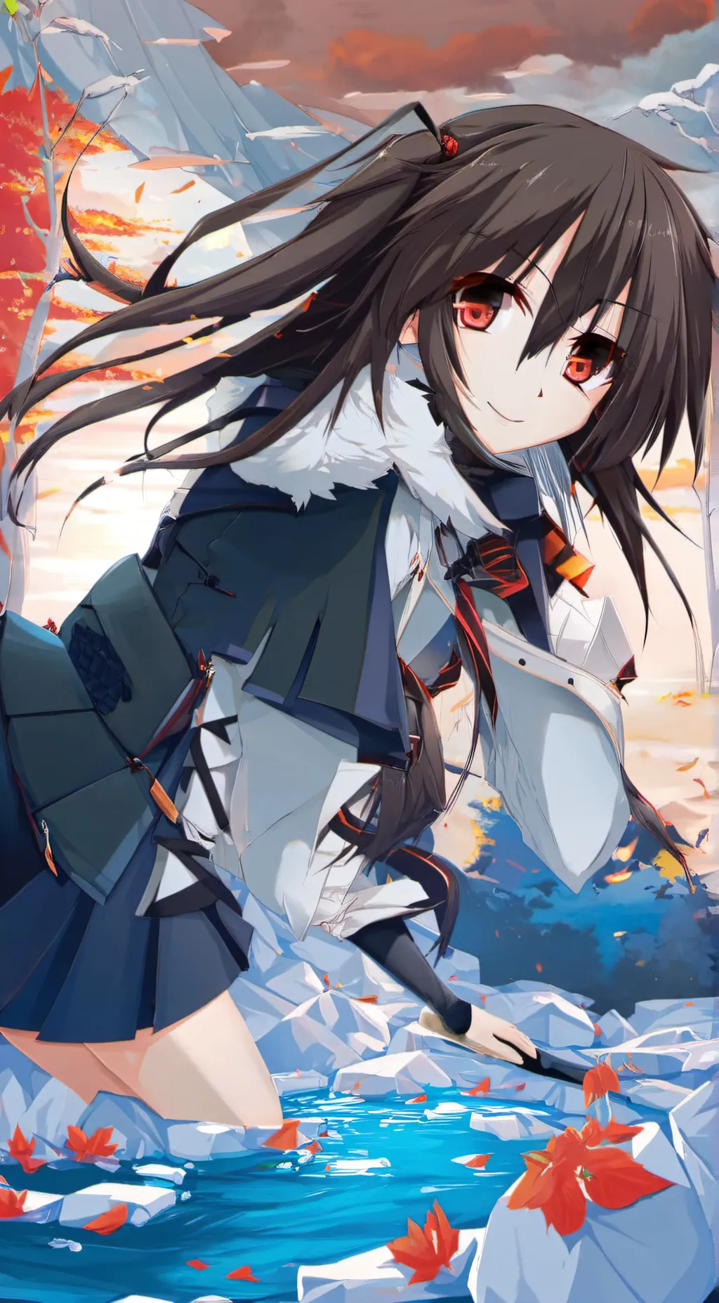 ai character: Kurumi Tokisaki  background