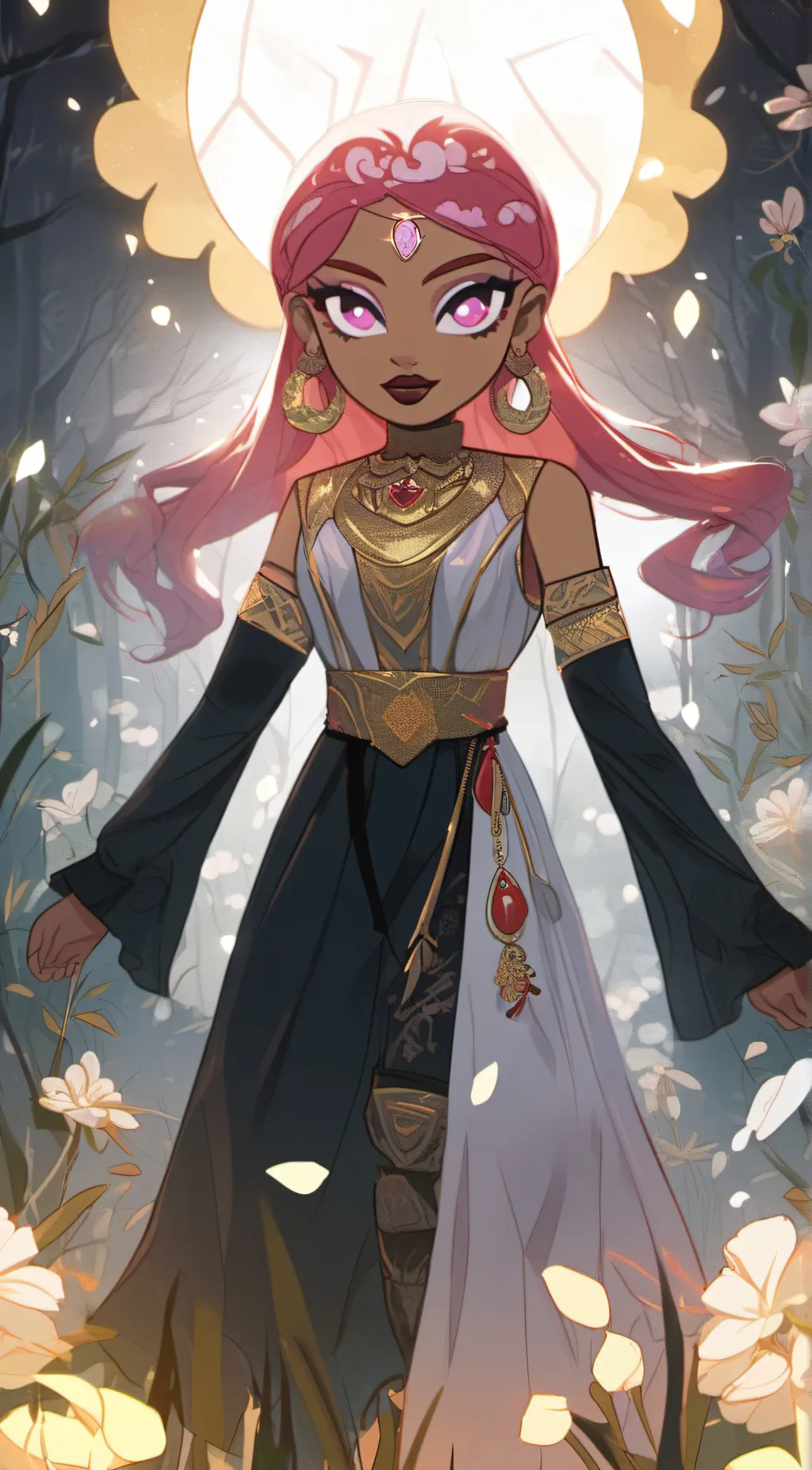 ai character: Skyy background