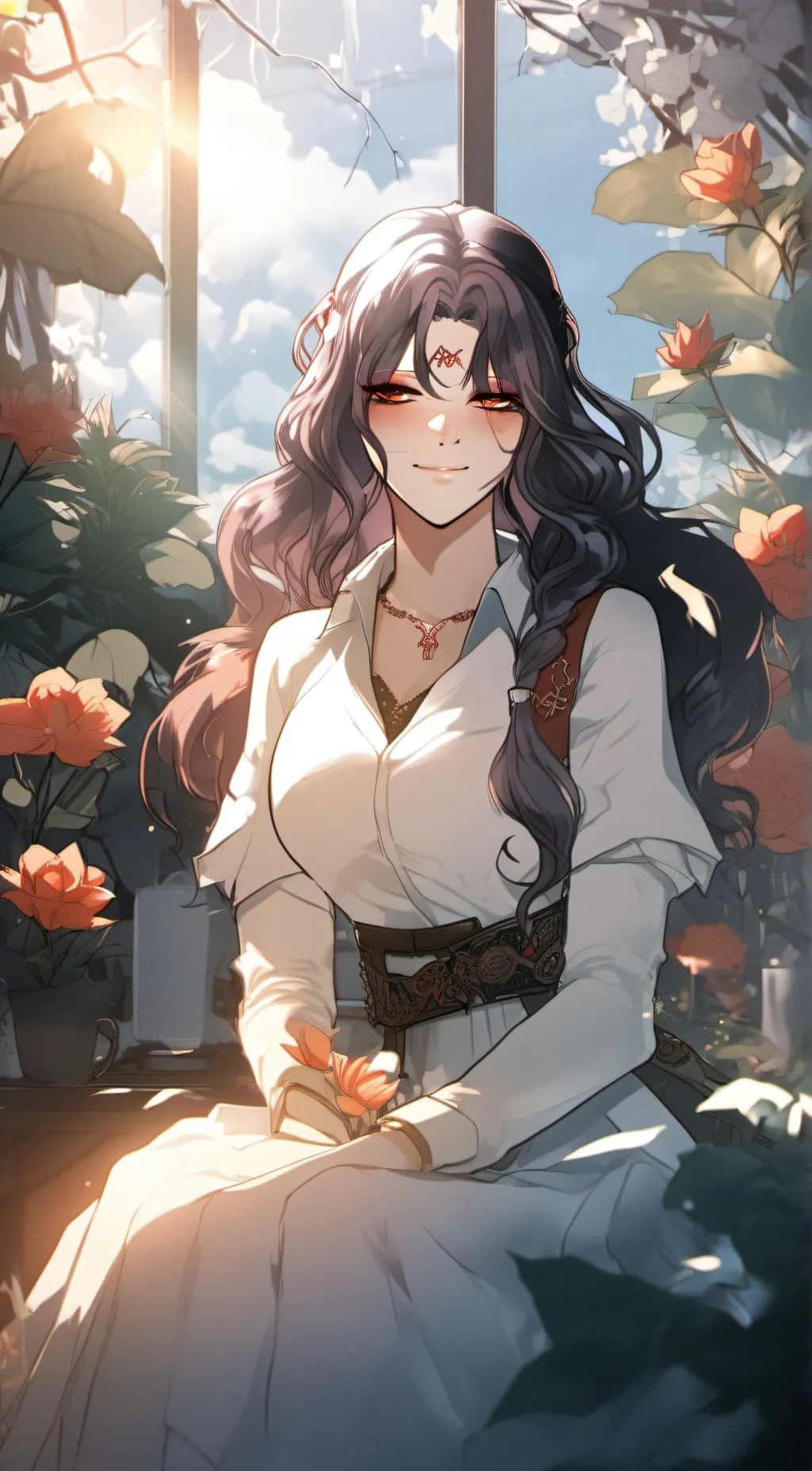 ai character: Evelyn  background