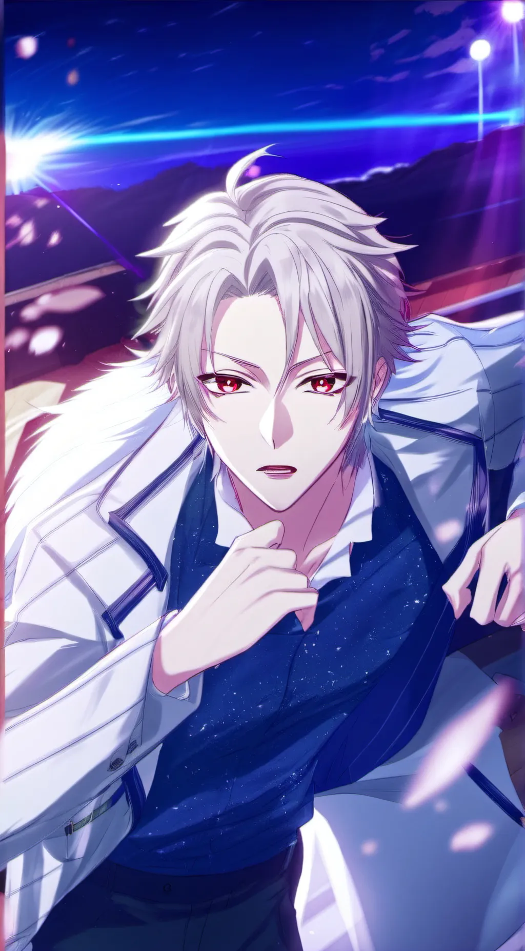 ai character: Cromwell ♥︎  background