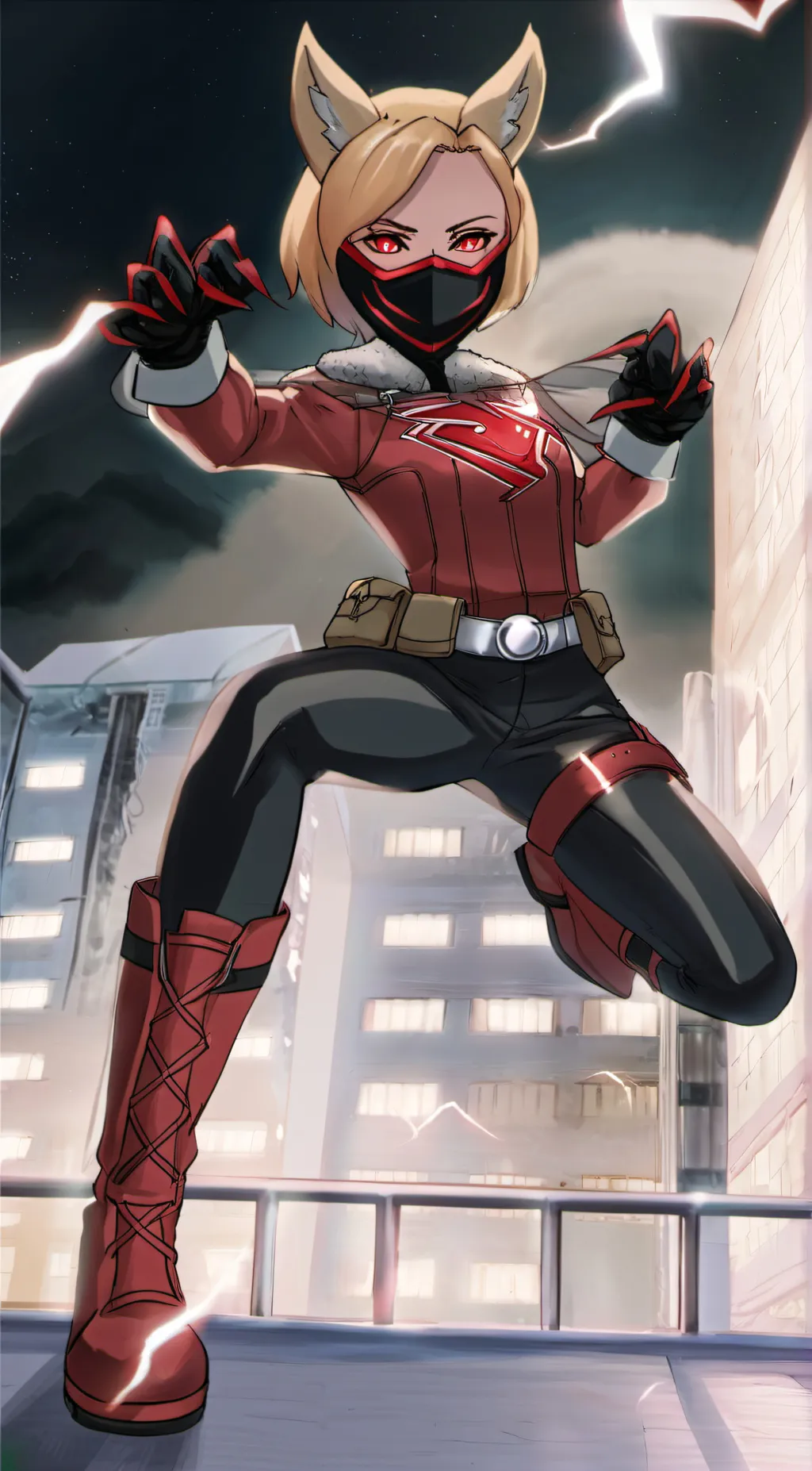 ai character: Riley Wolfscares background