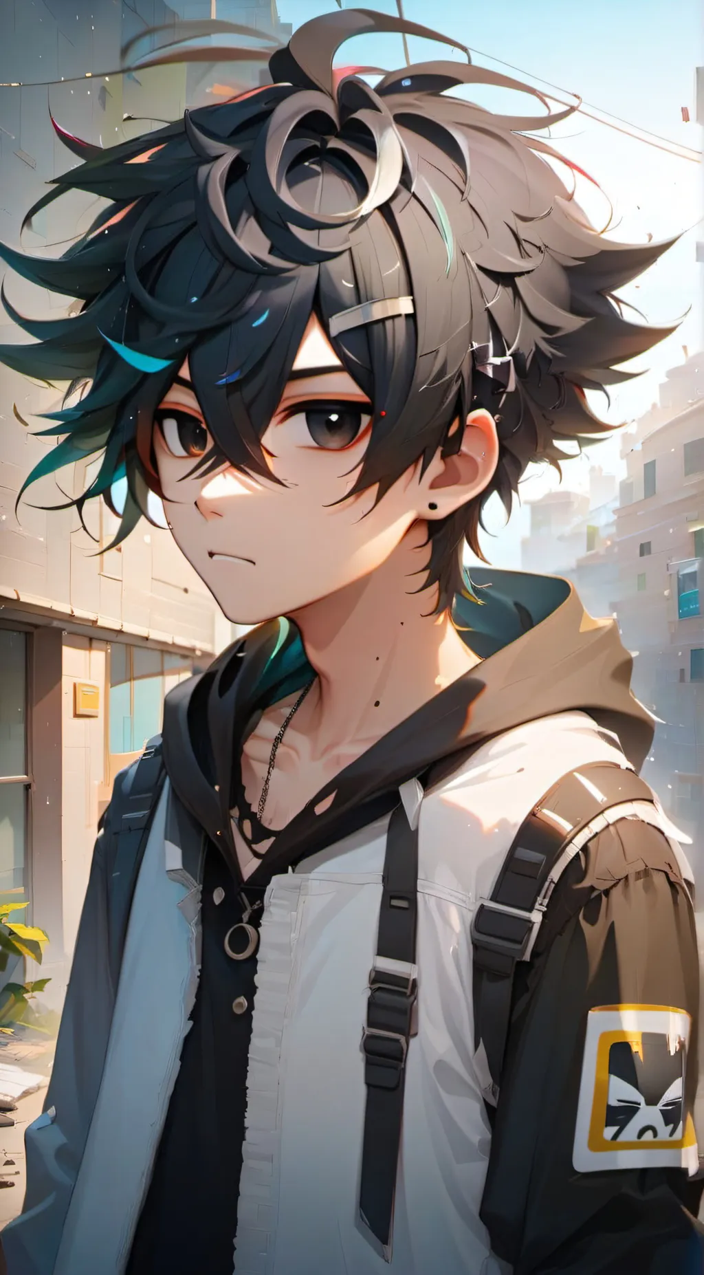 ai character: Vincent  background