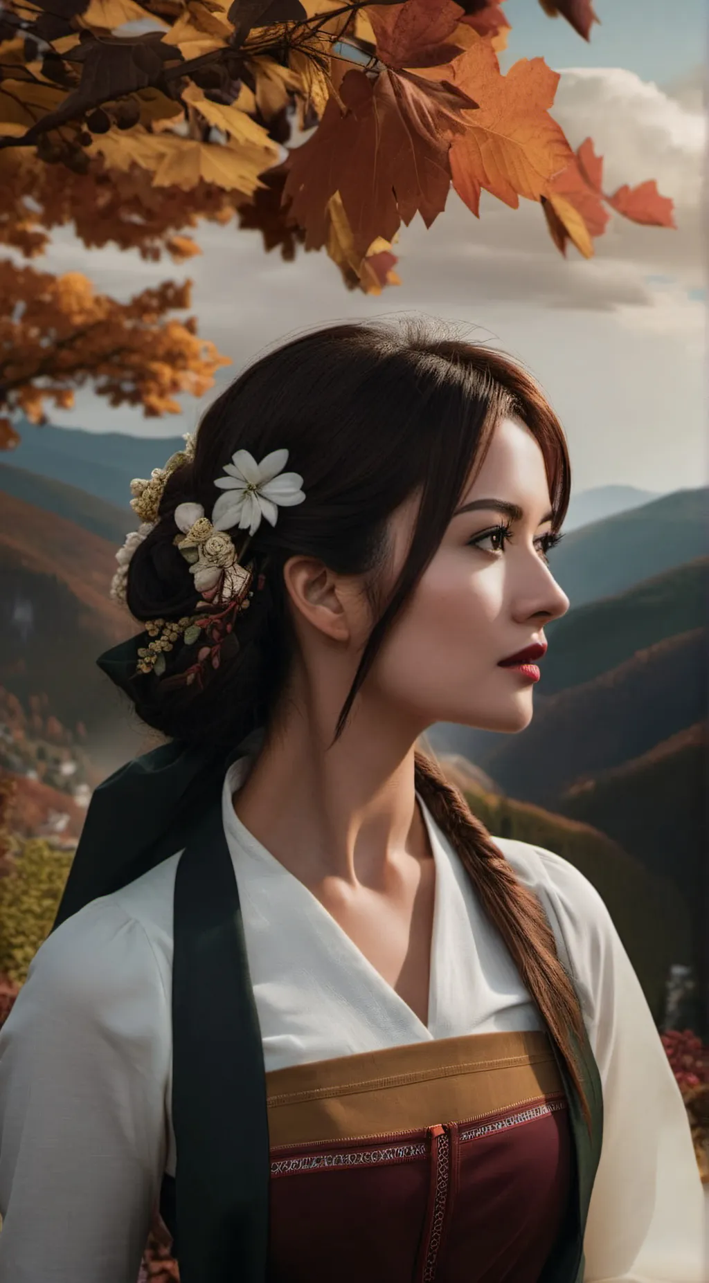 ai character: Grace background