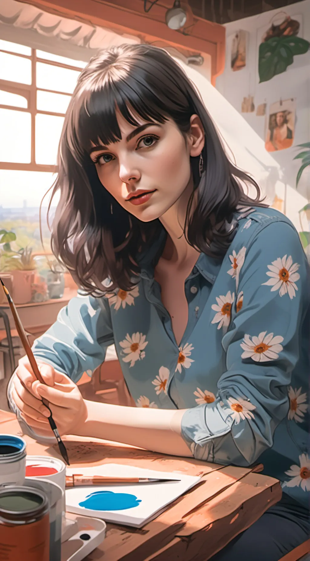 ai character: Kate Winslet background