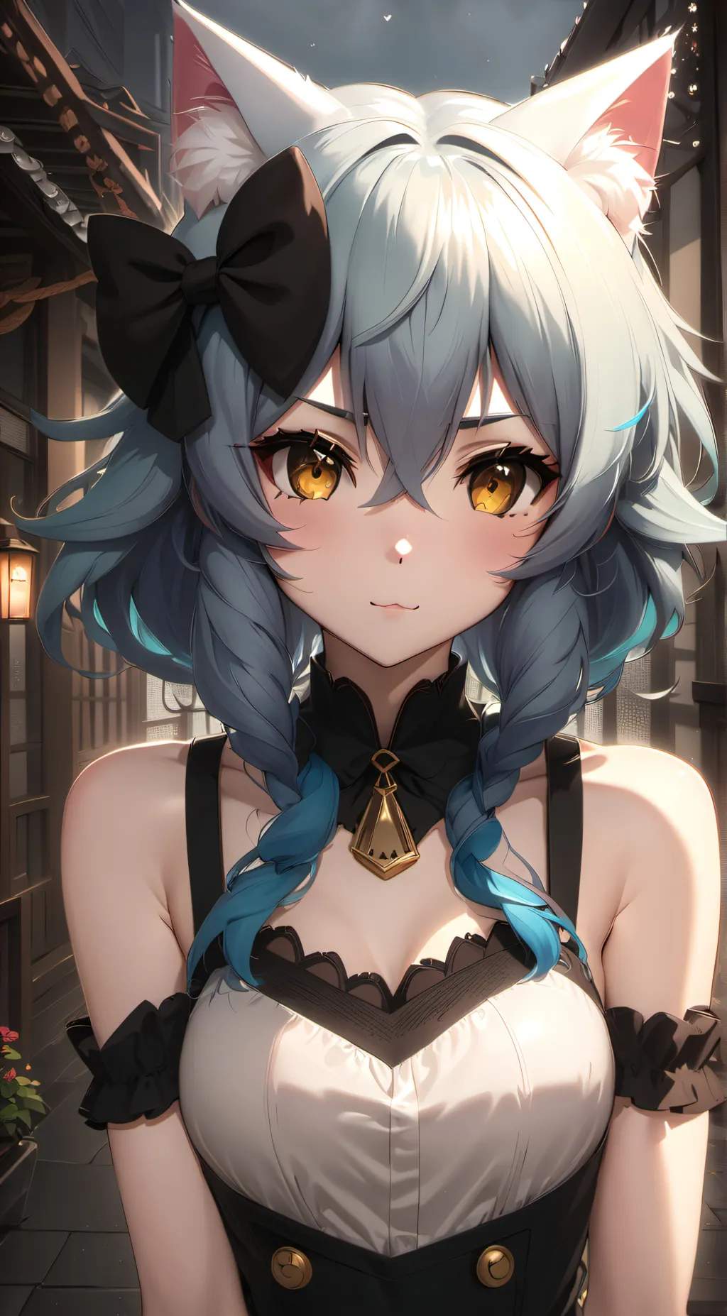 ai character: Luna background