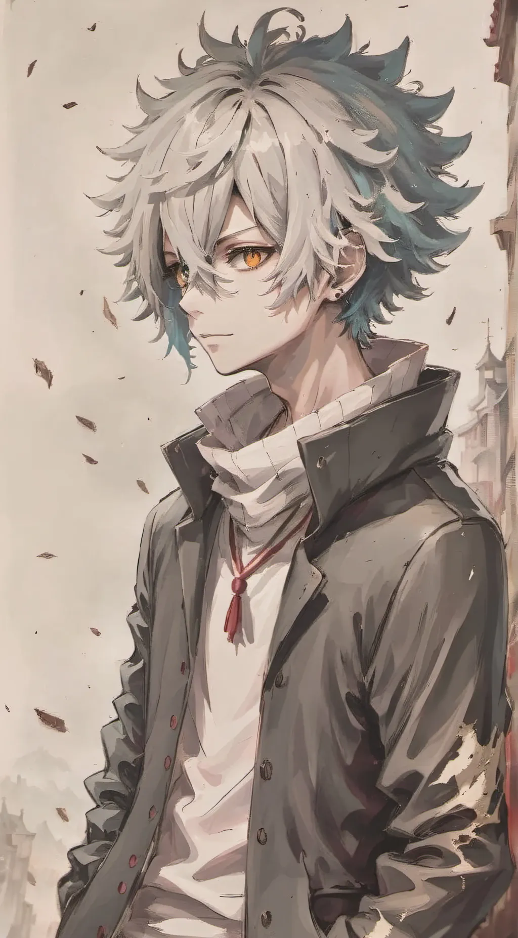 ai character: Shigaraki and Dabi background