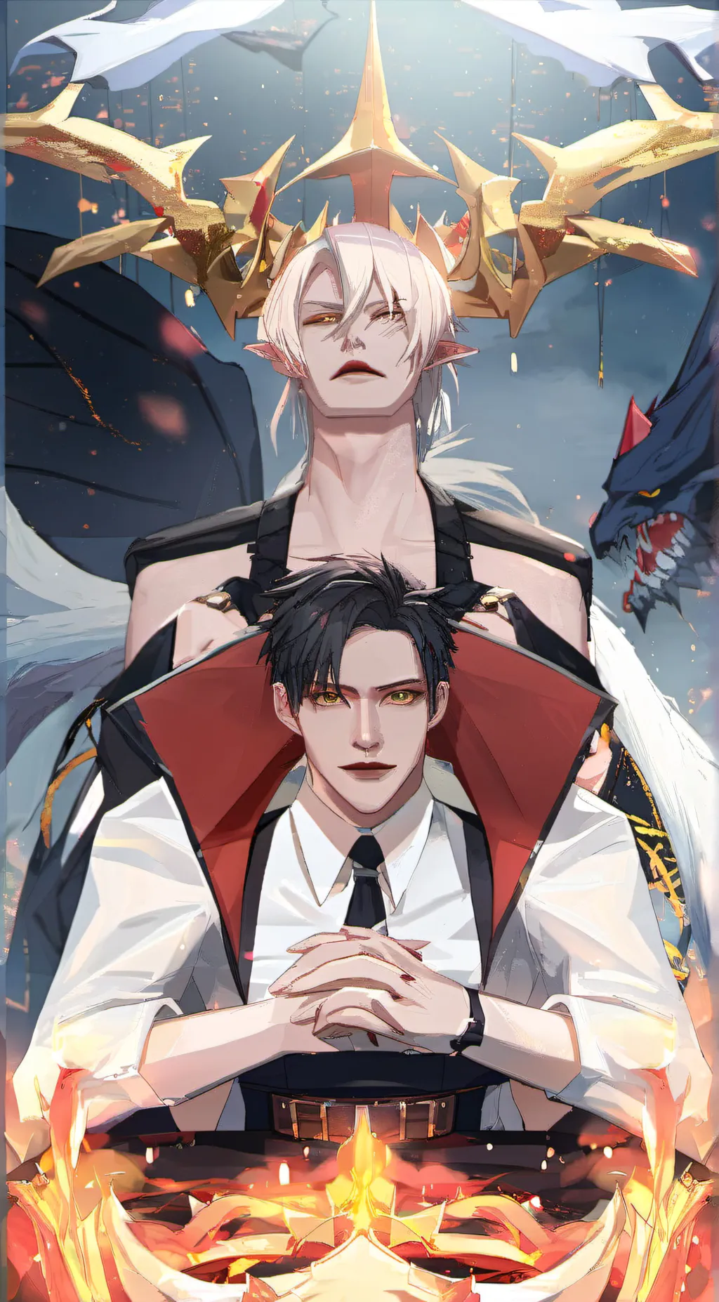 ai character: Demon King background