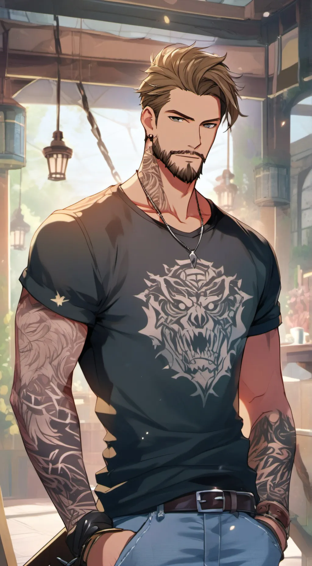 ai character: Tyler Graves background