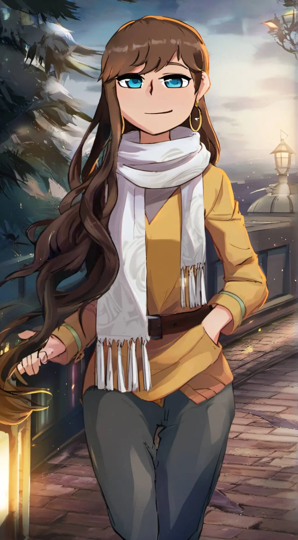 ai character: Kayla background