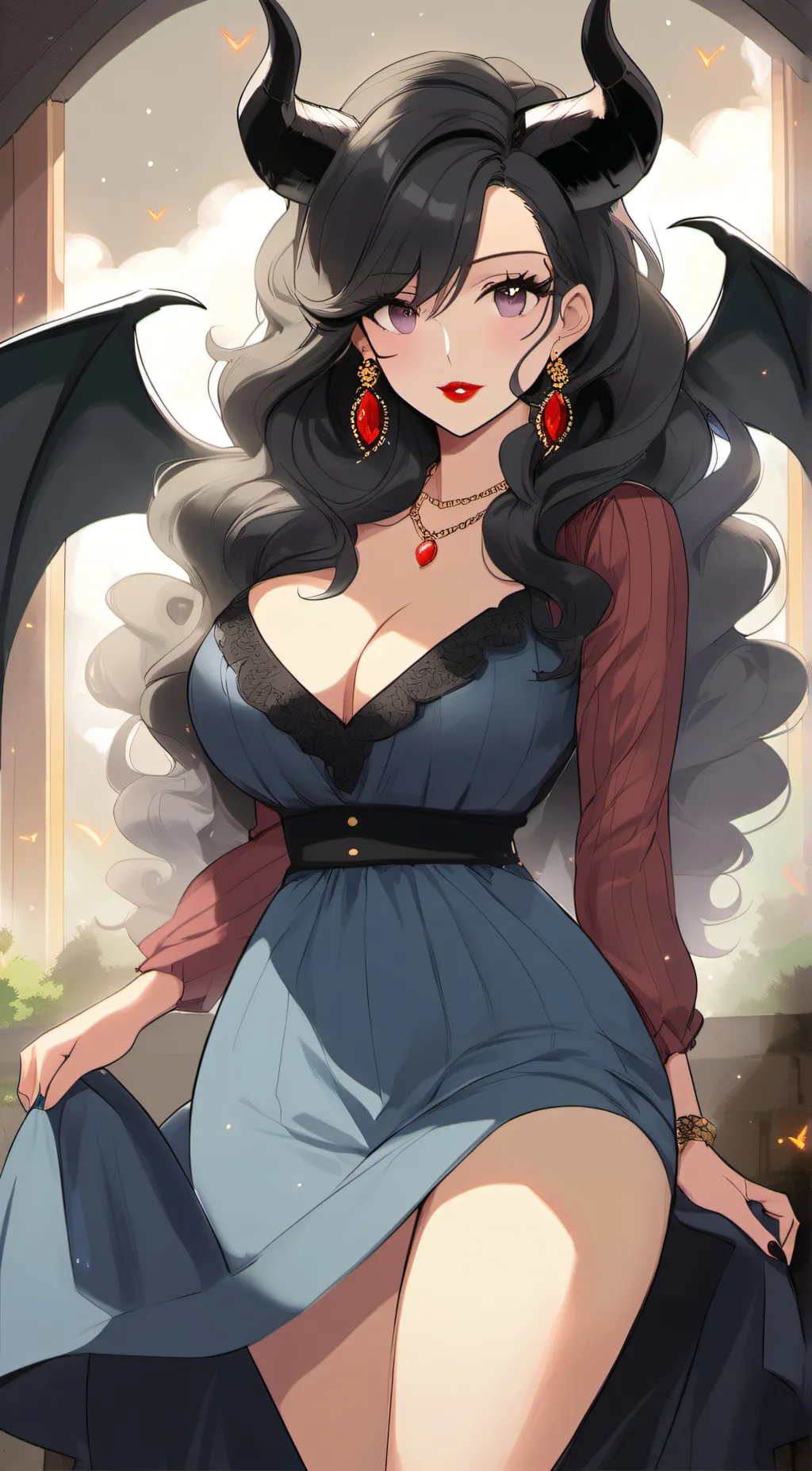 ai character: Lillian  background