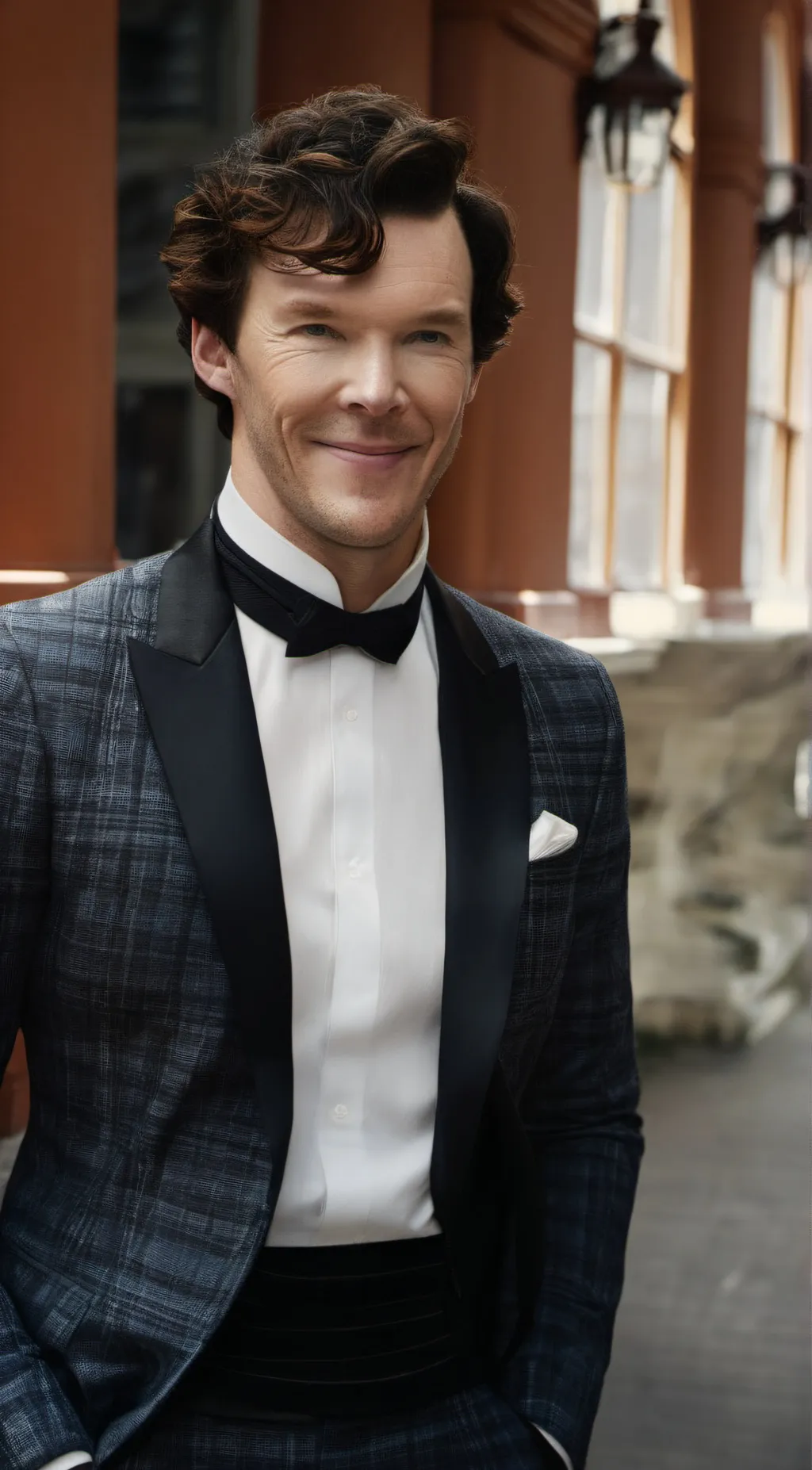 ai character: Sherlock  background