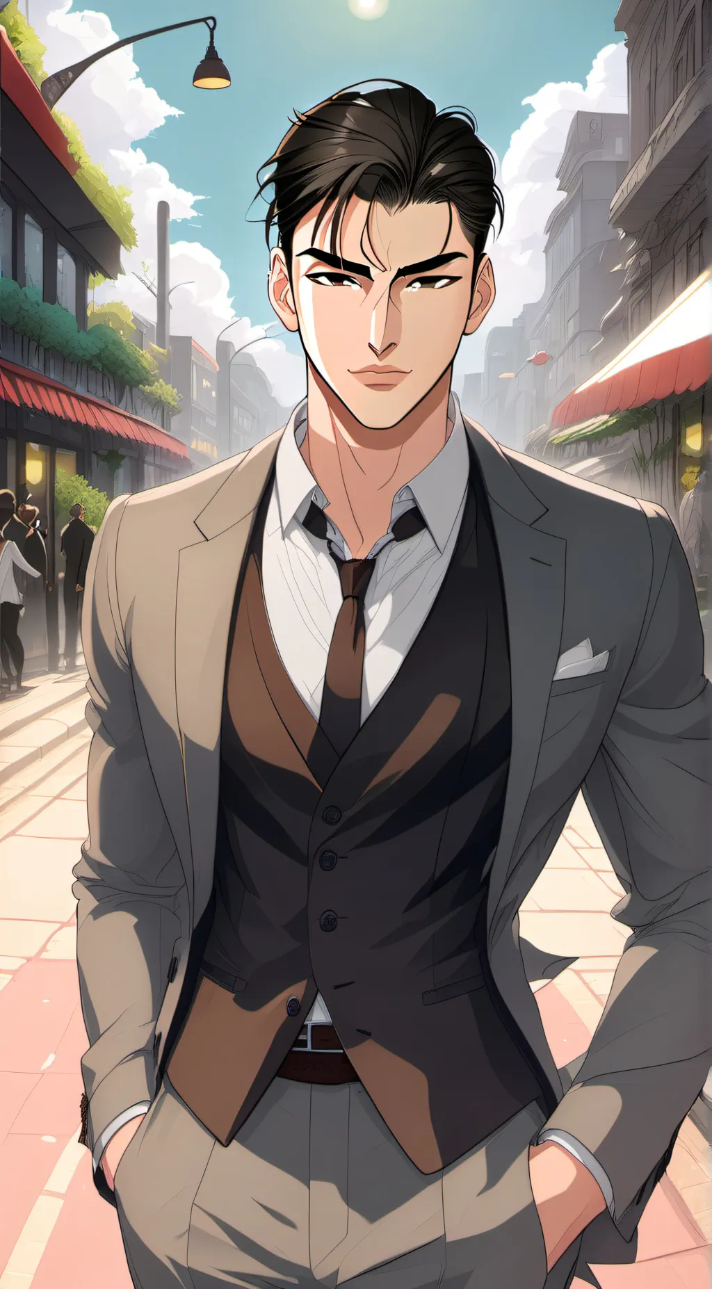 ai character: jaekyung background