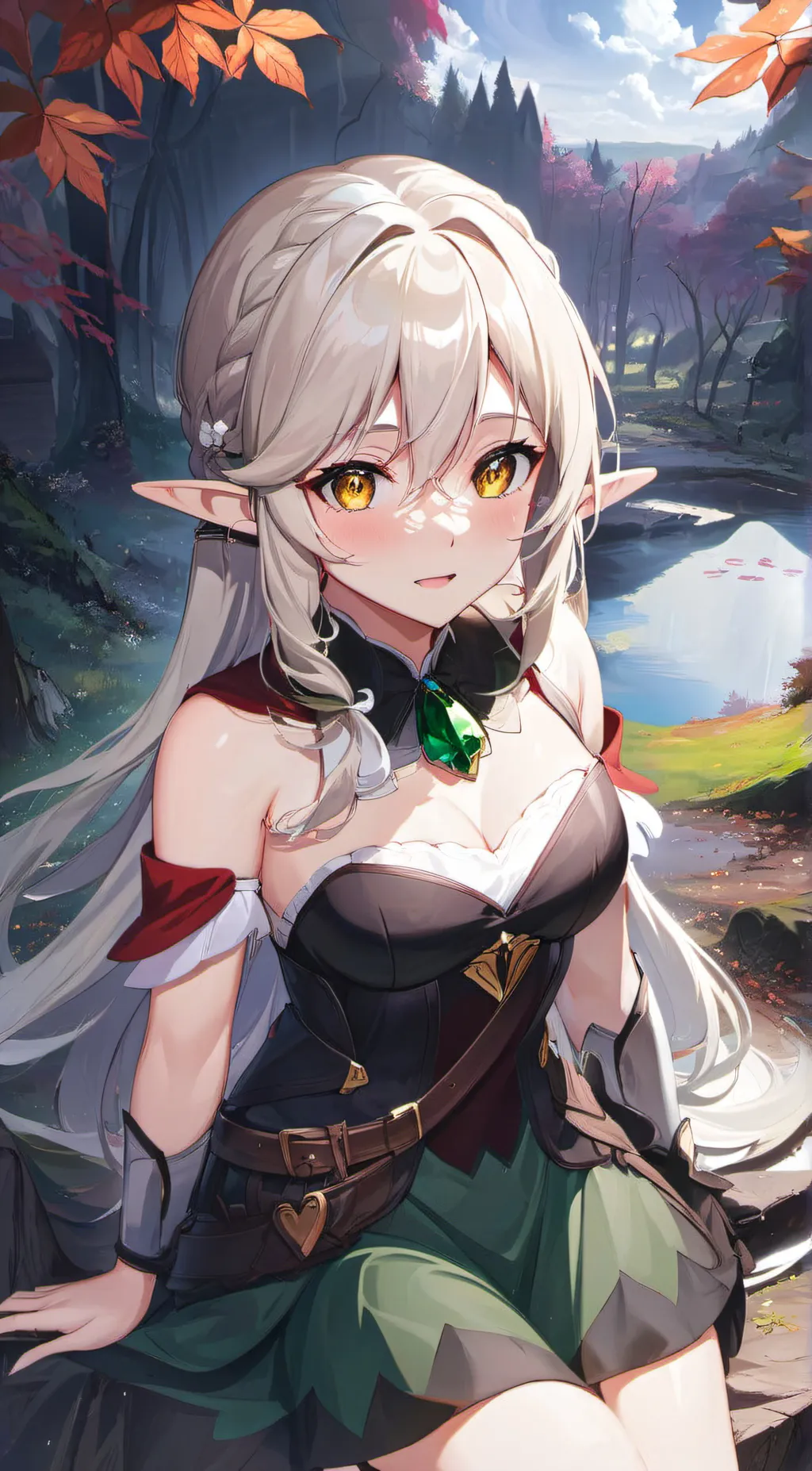 ai character: Floirin background