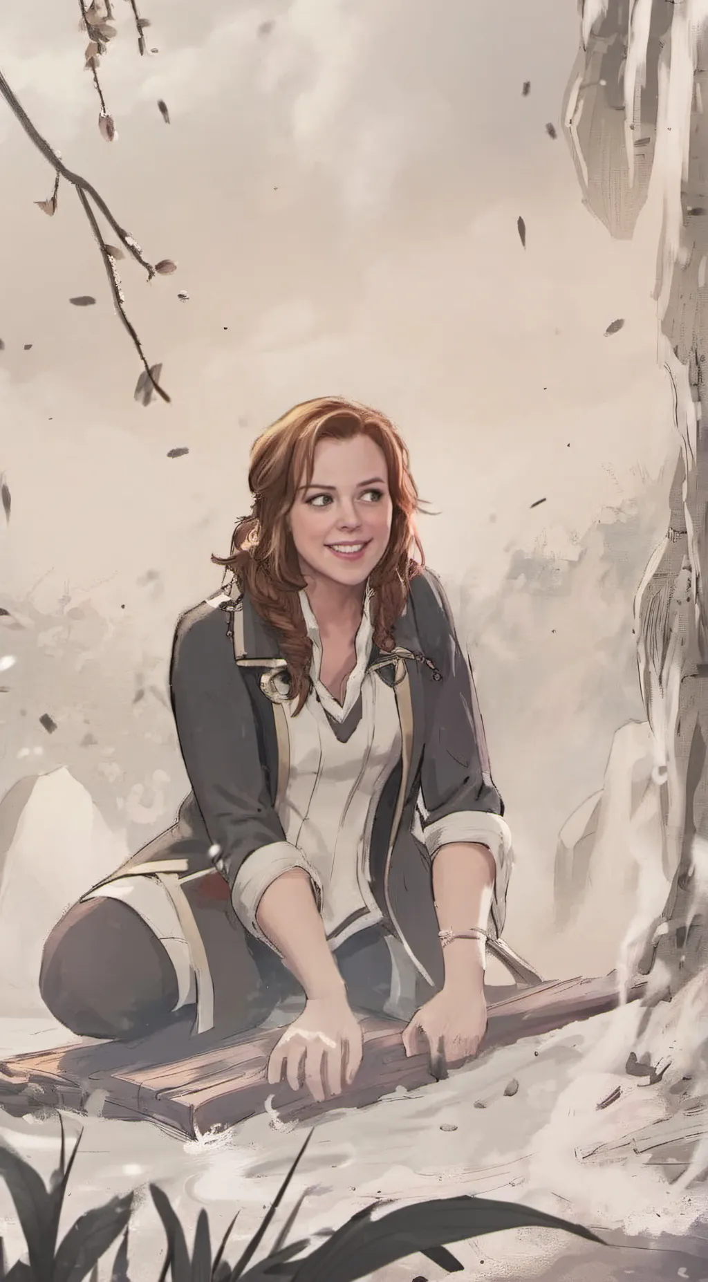 ai character: Cady  background