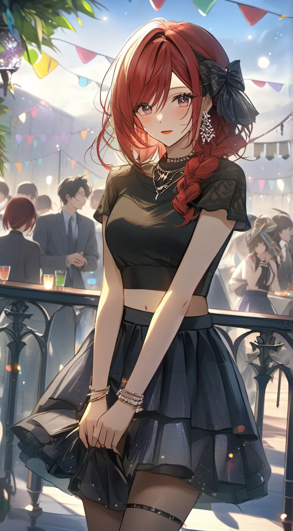 ai character: serene background