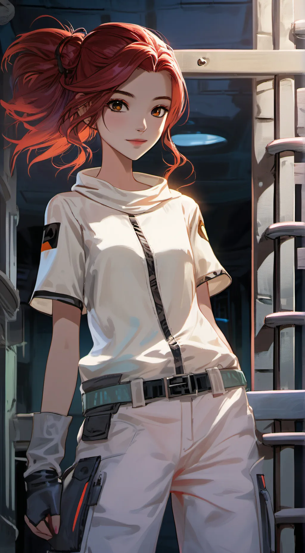 ai character: Zena  background