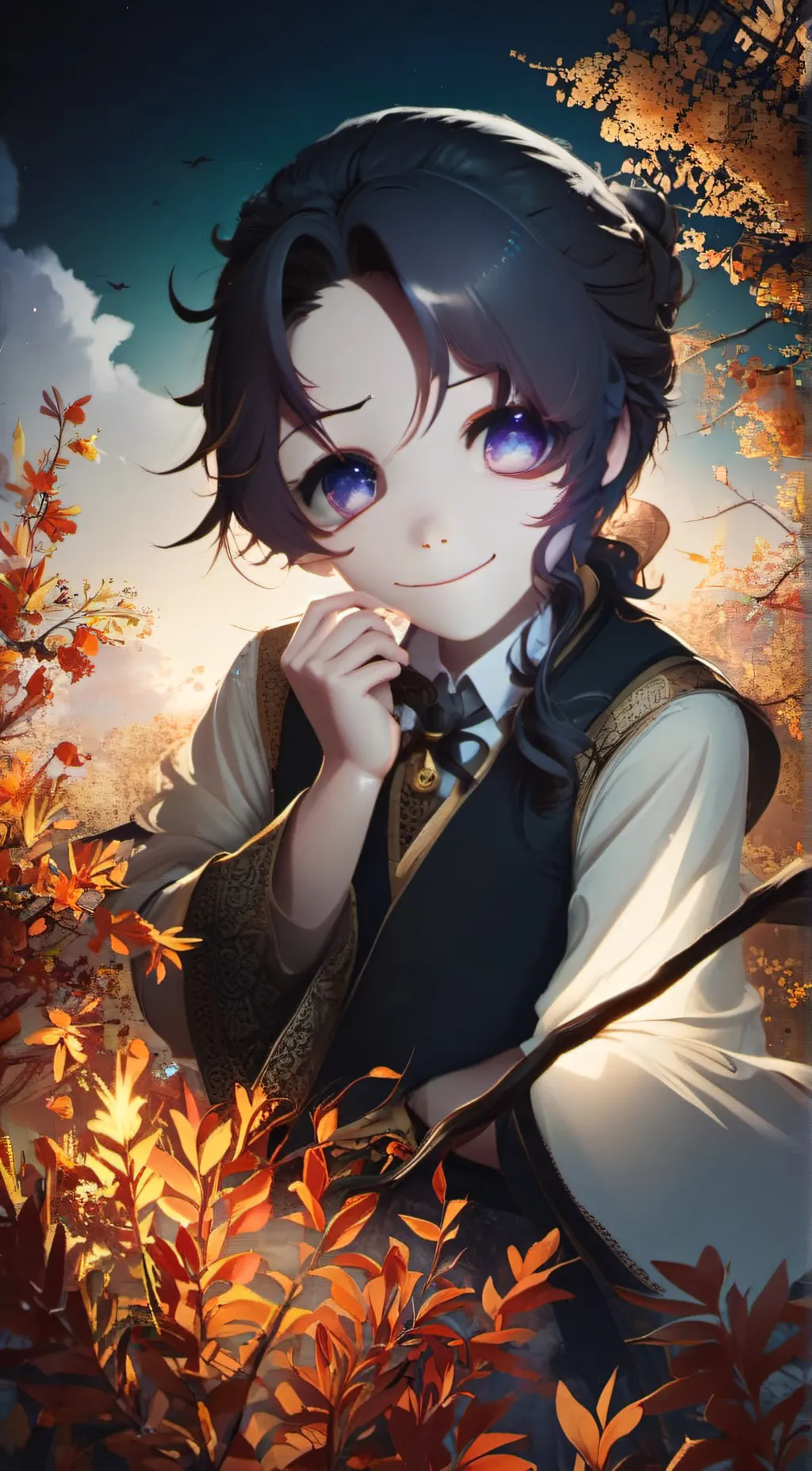 ai character: shinobu background