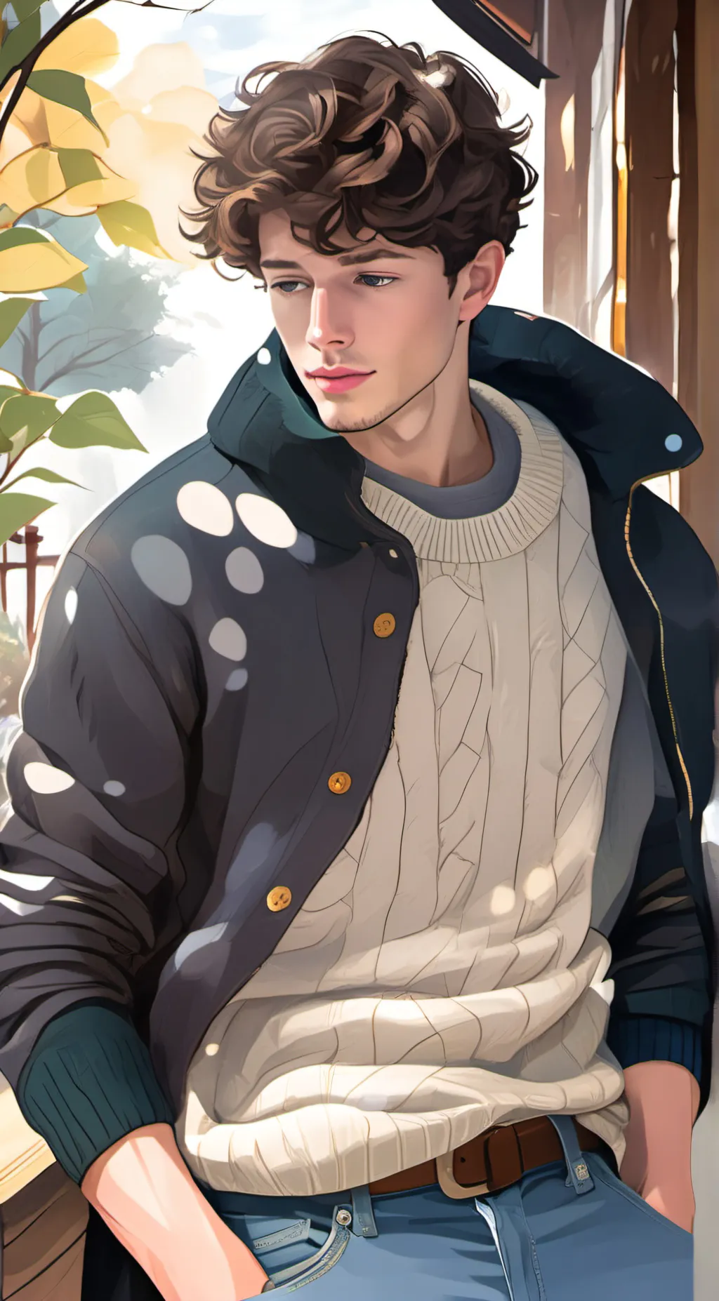 ai character: mike background