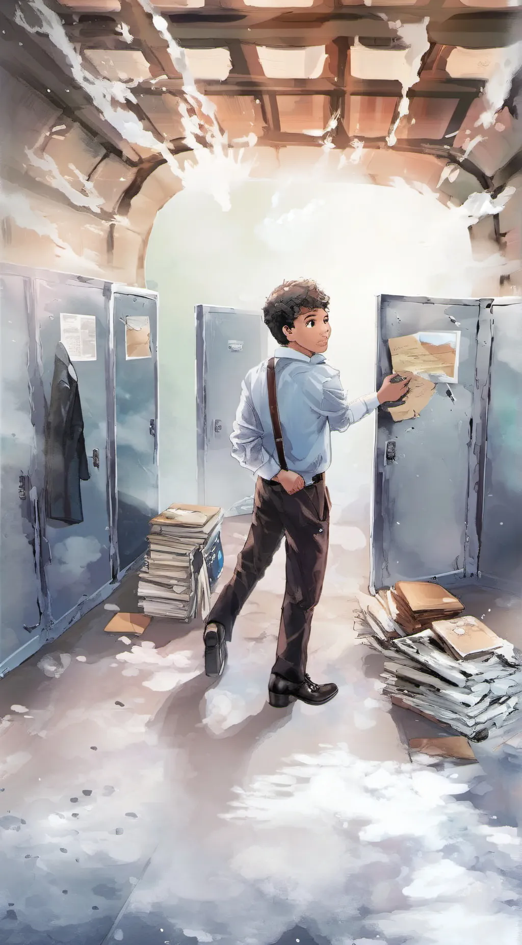 ai character: tadc(backrooms) background