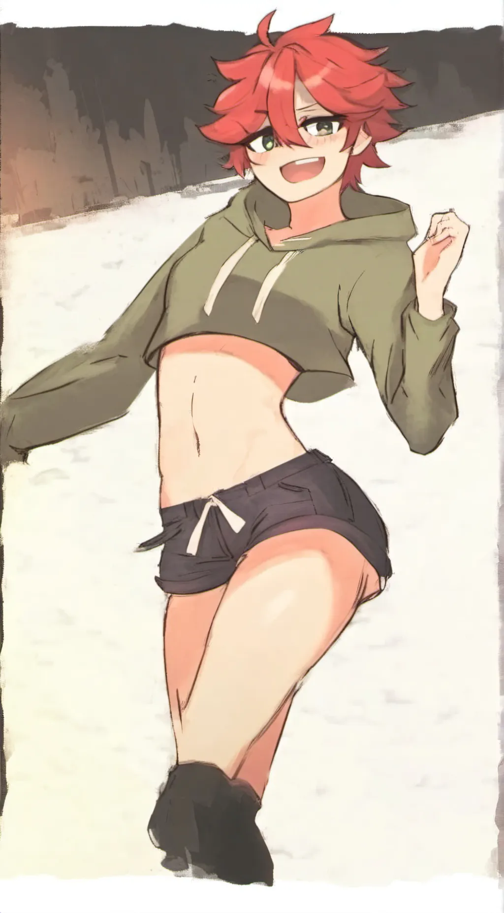 ai character: °•Milo•° background