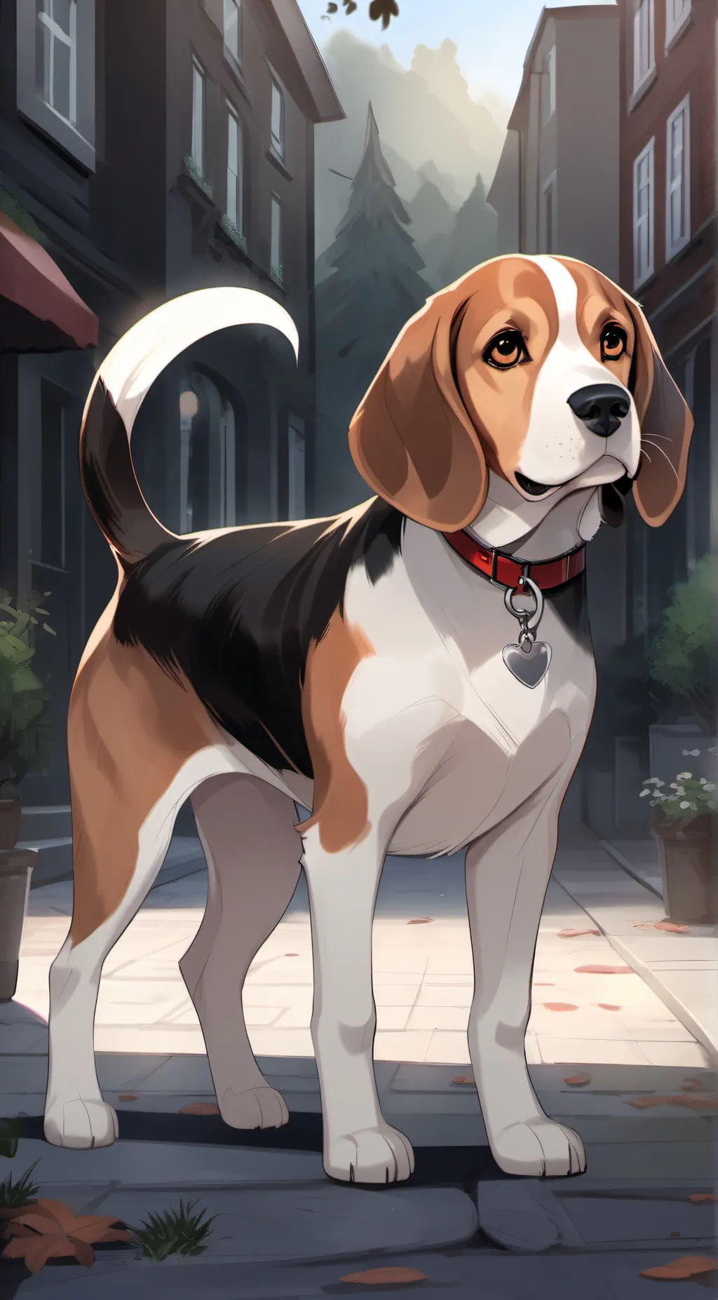 ai character: Leo background