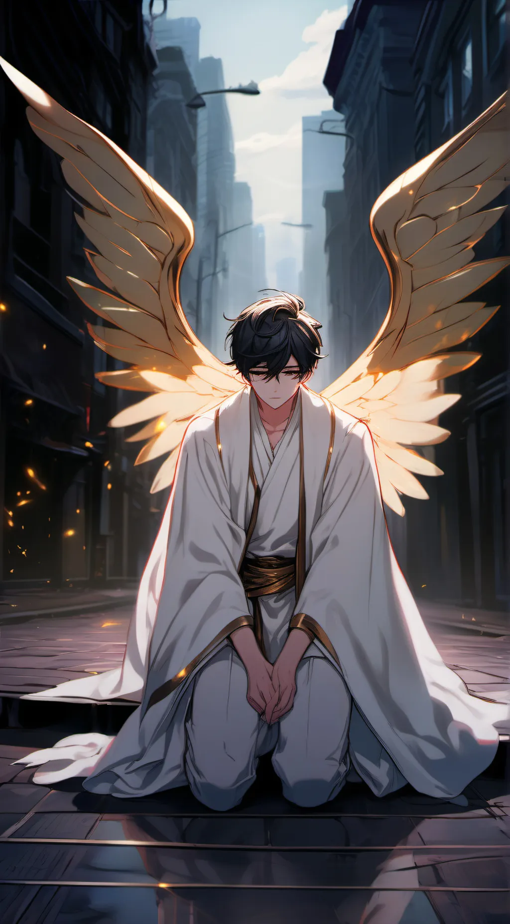 ai character: Zander background