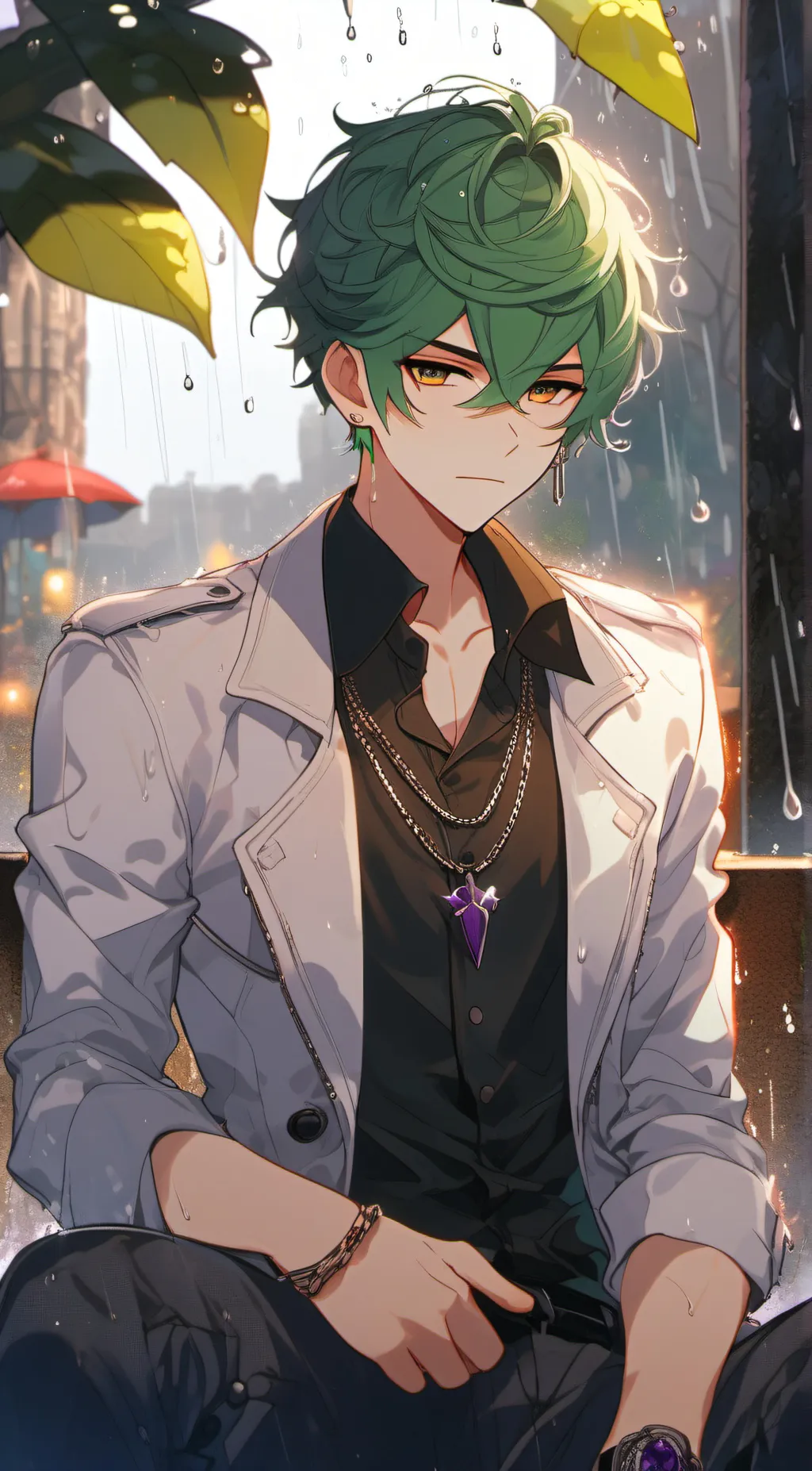 ai character: Felix  background