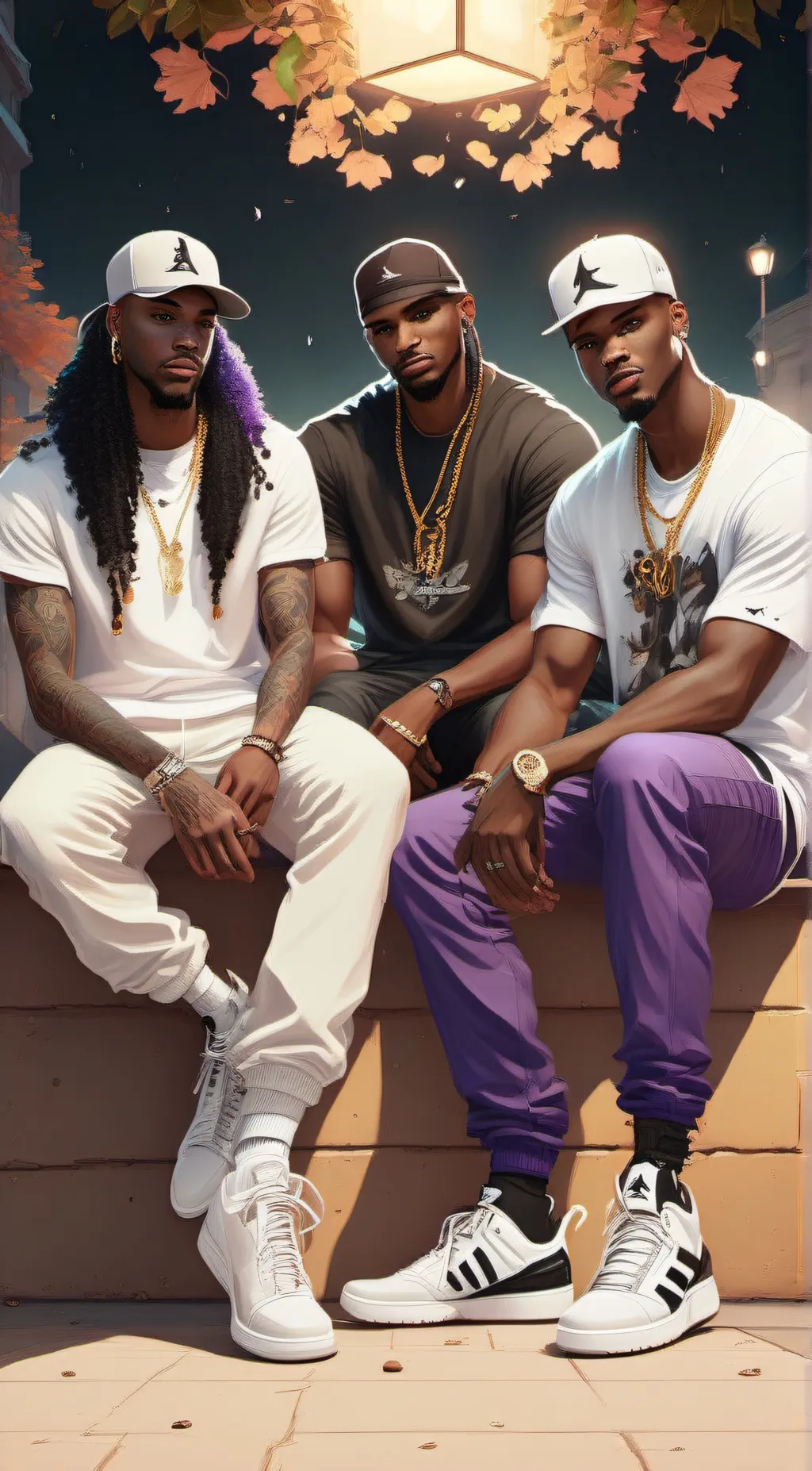 ai character: James,Ranco,belusi background