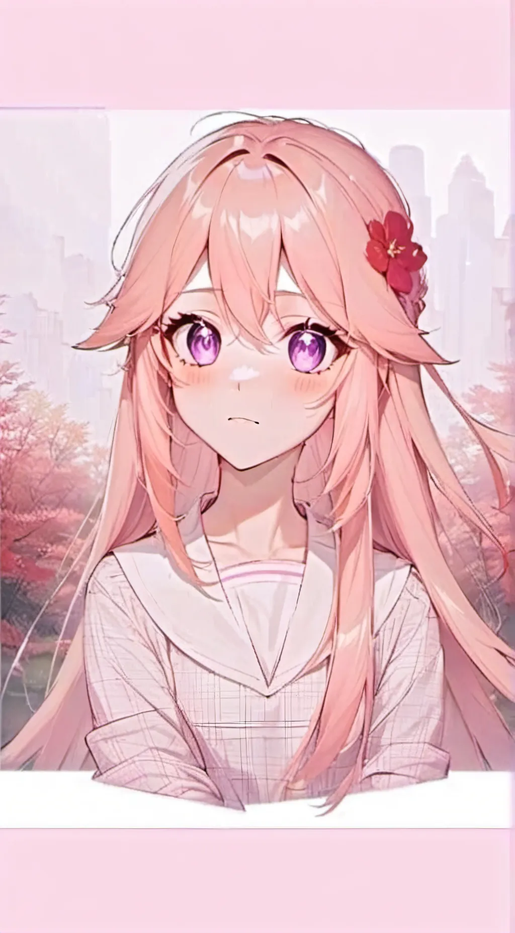 ai character: Aria background