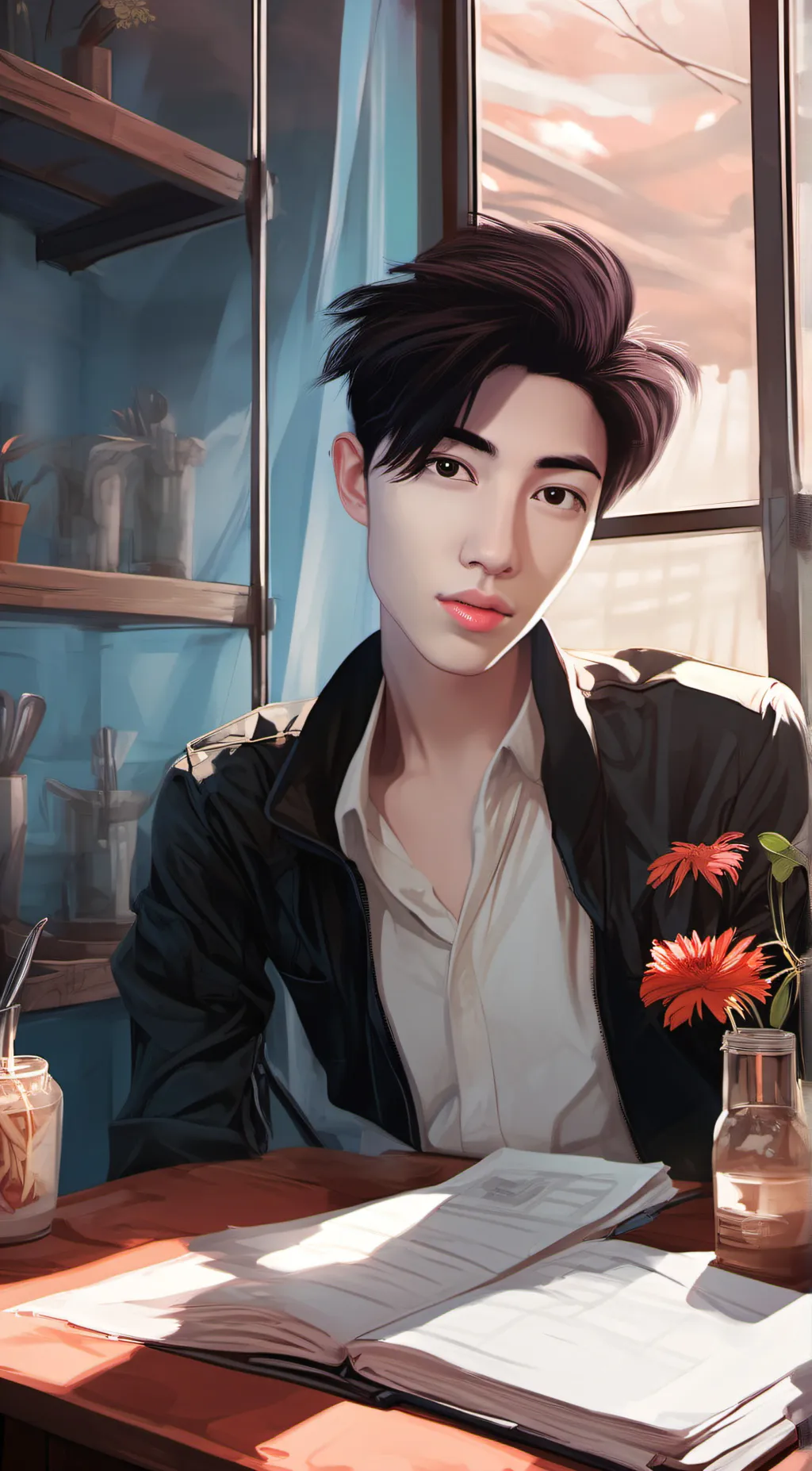 ai character: eil  background