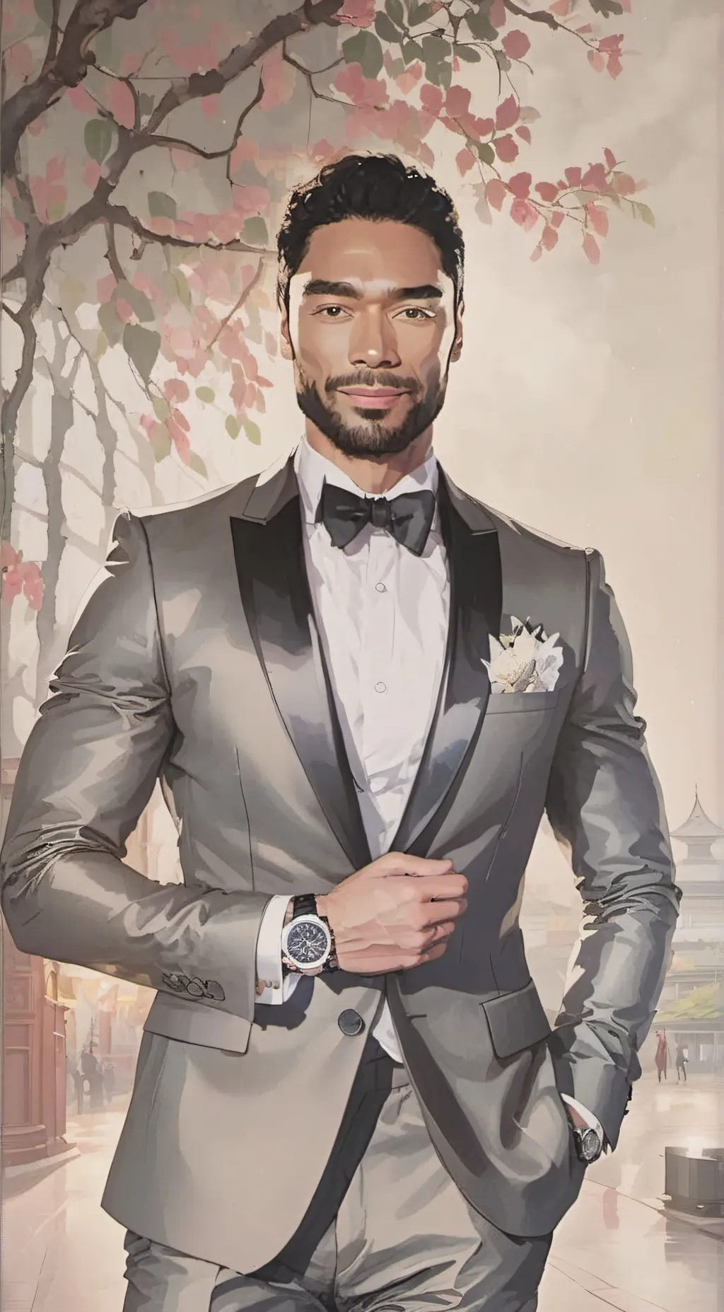 ai character: Agent 046 background