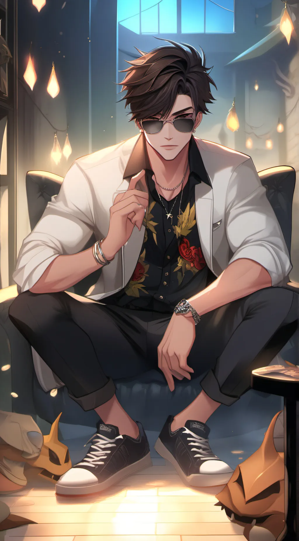 ai character: Mike background