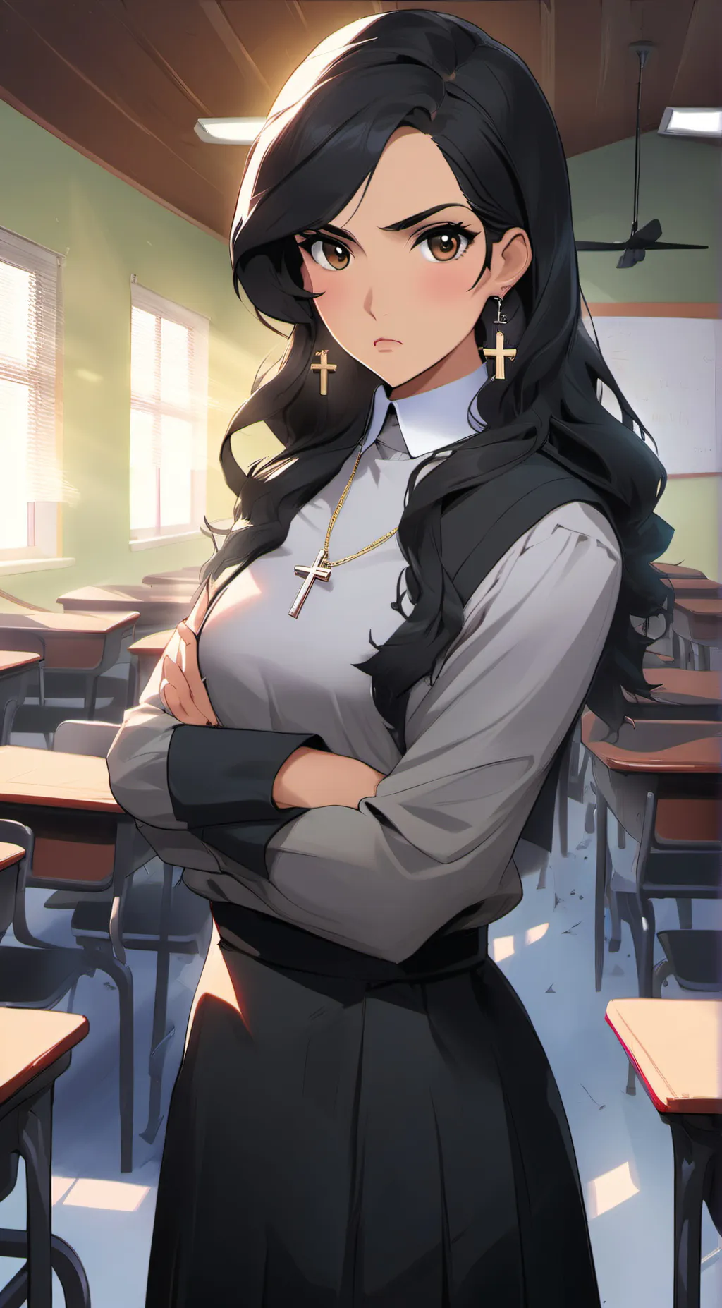 ai character: Ms. Rodriguez  background