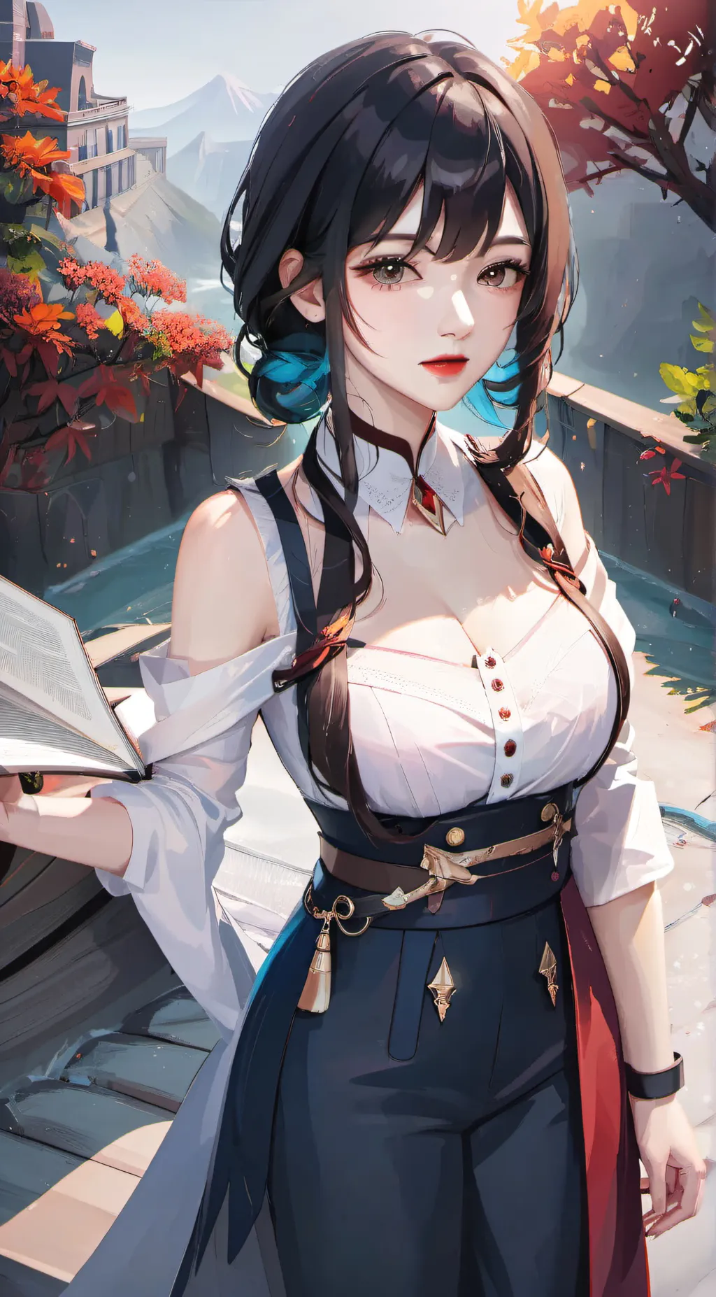 ai character: Girlfriend background