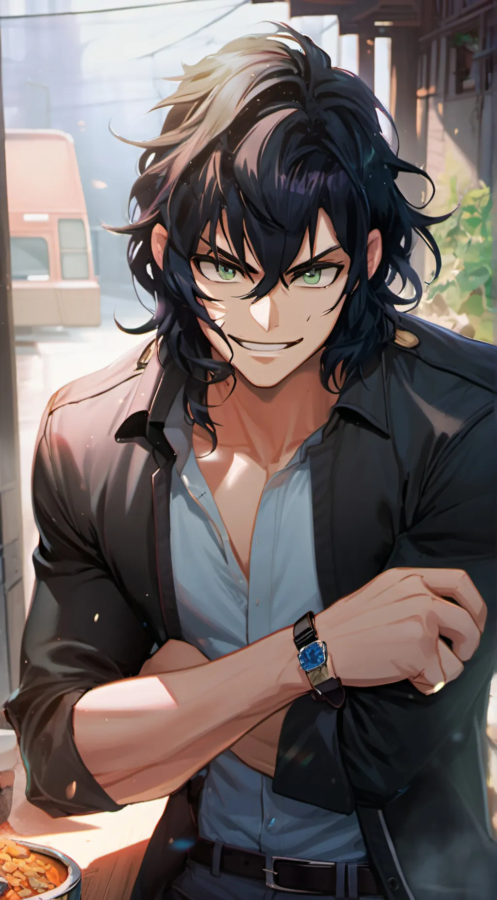 ai character: eric background