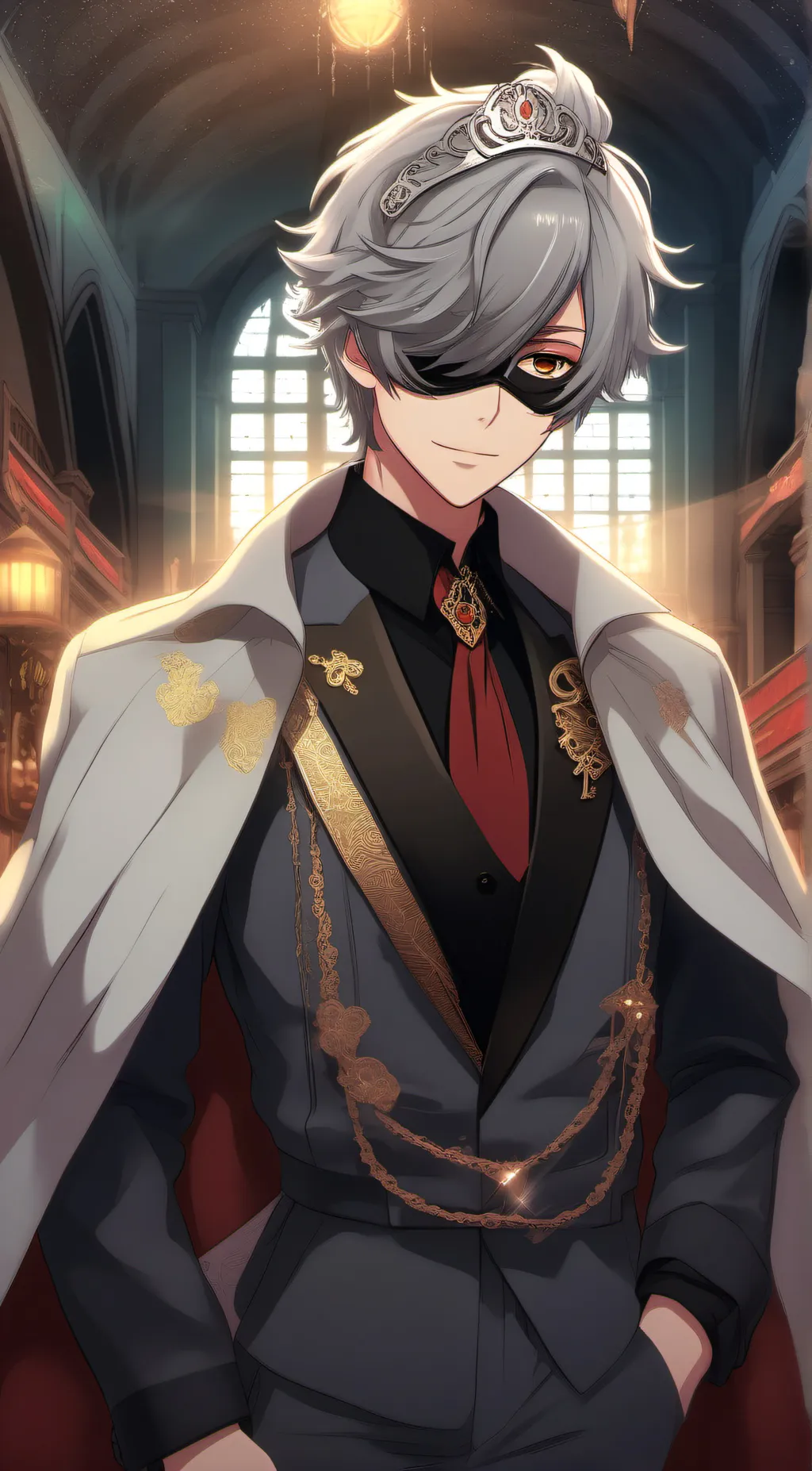 ai character: Count Paris  background