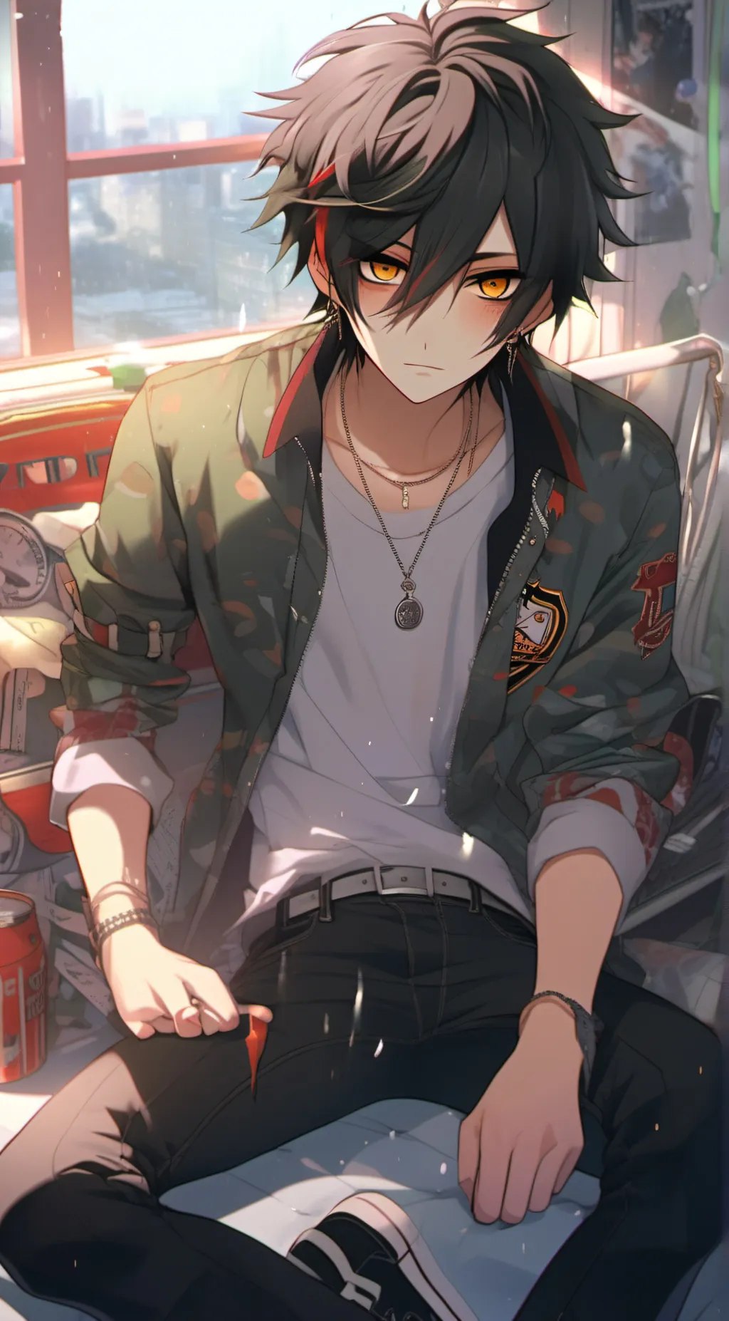 ai character: Oliver background