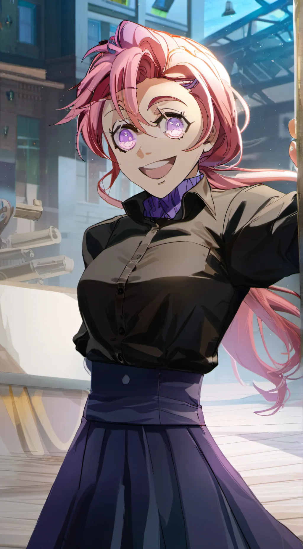 ai character: Mom  background