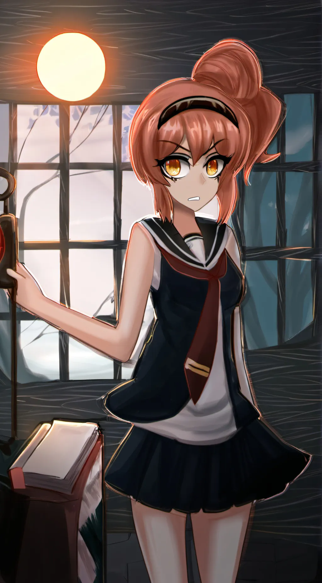 ai character: Ella background