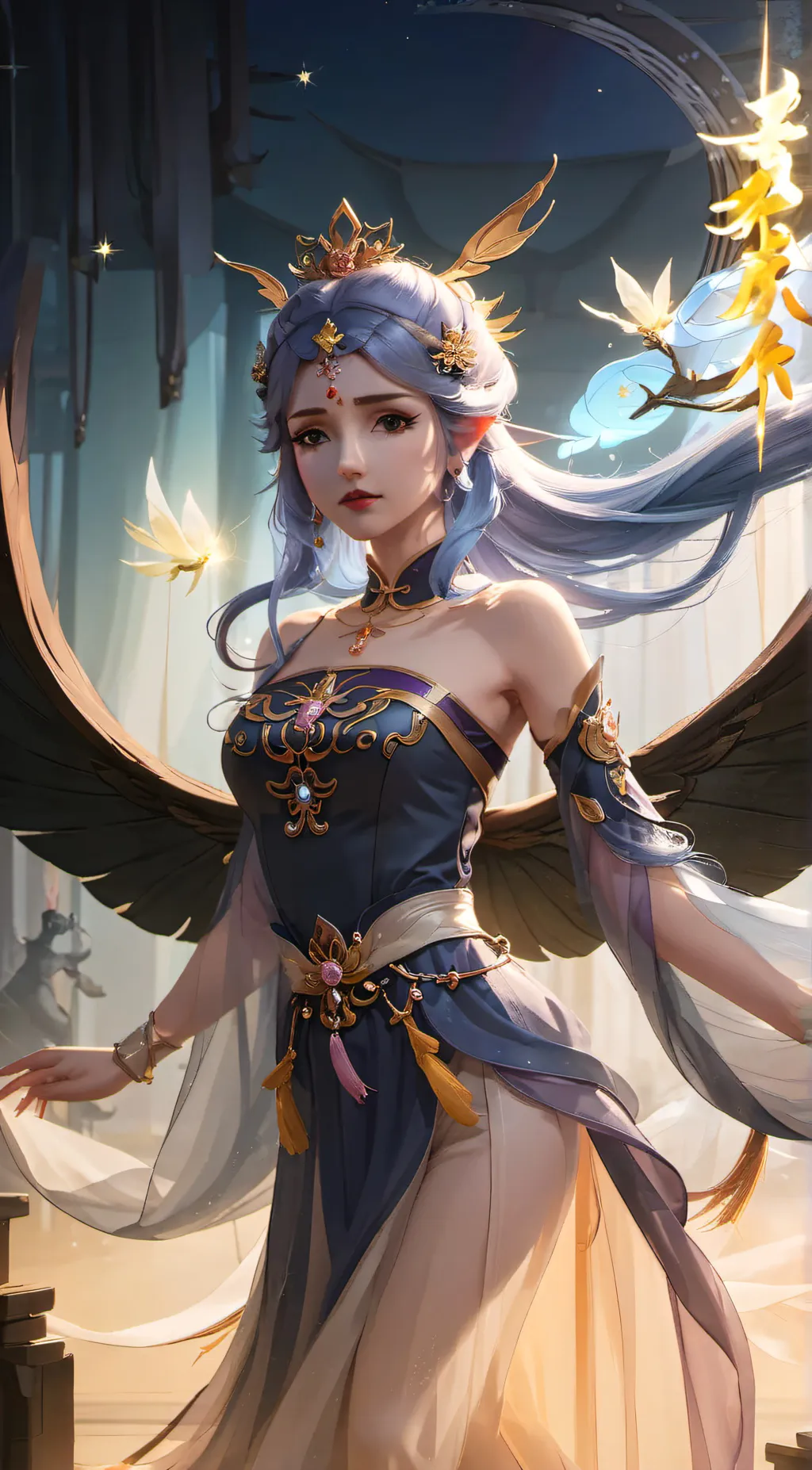 ai character: Marcalra background